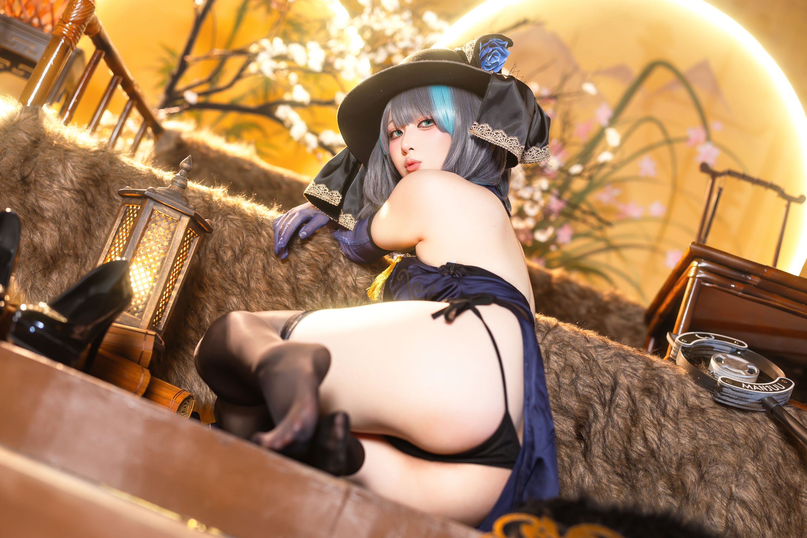 屿鱼 - 金装猫猫头/(60P)