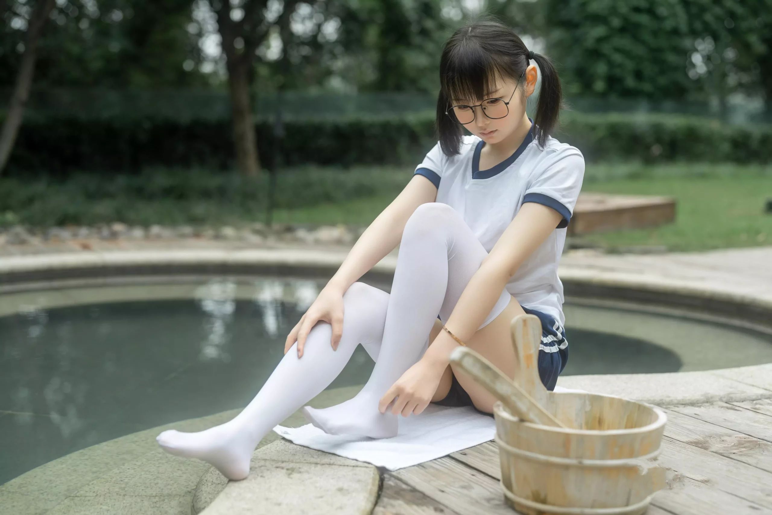 幼水铃衣 - 温泉体操服/(85P)