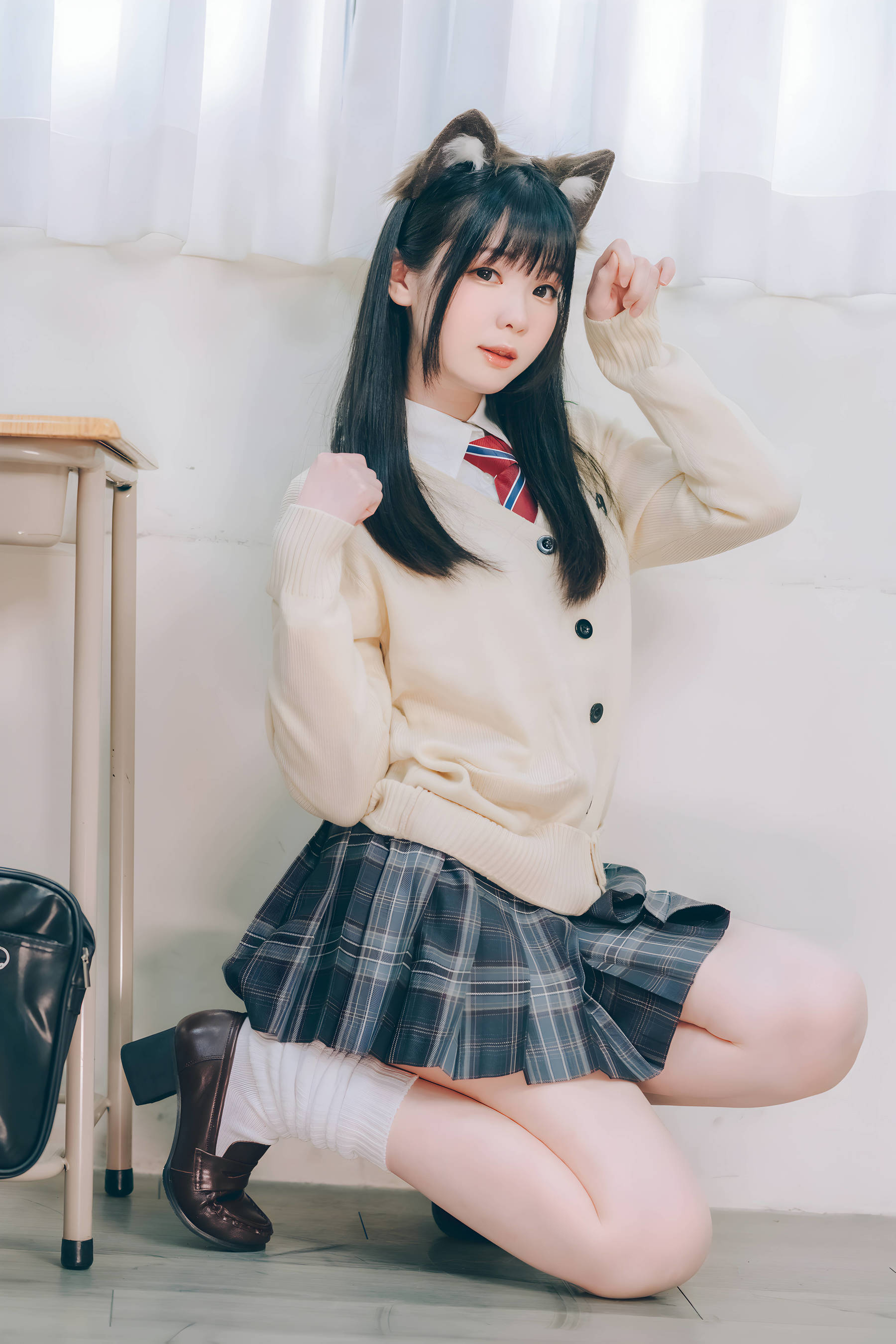 微博妹纸霜月shimo - 隣のサキュバス霜月さん vol.01/(123P)