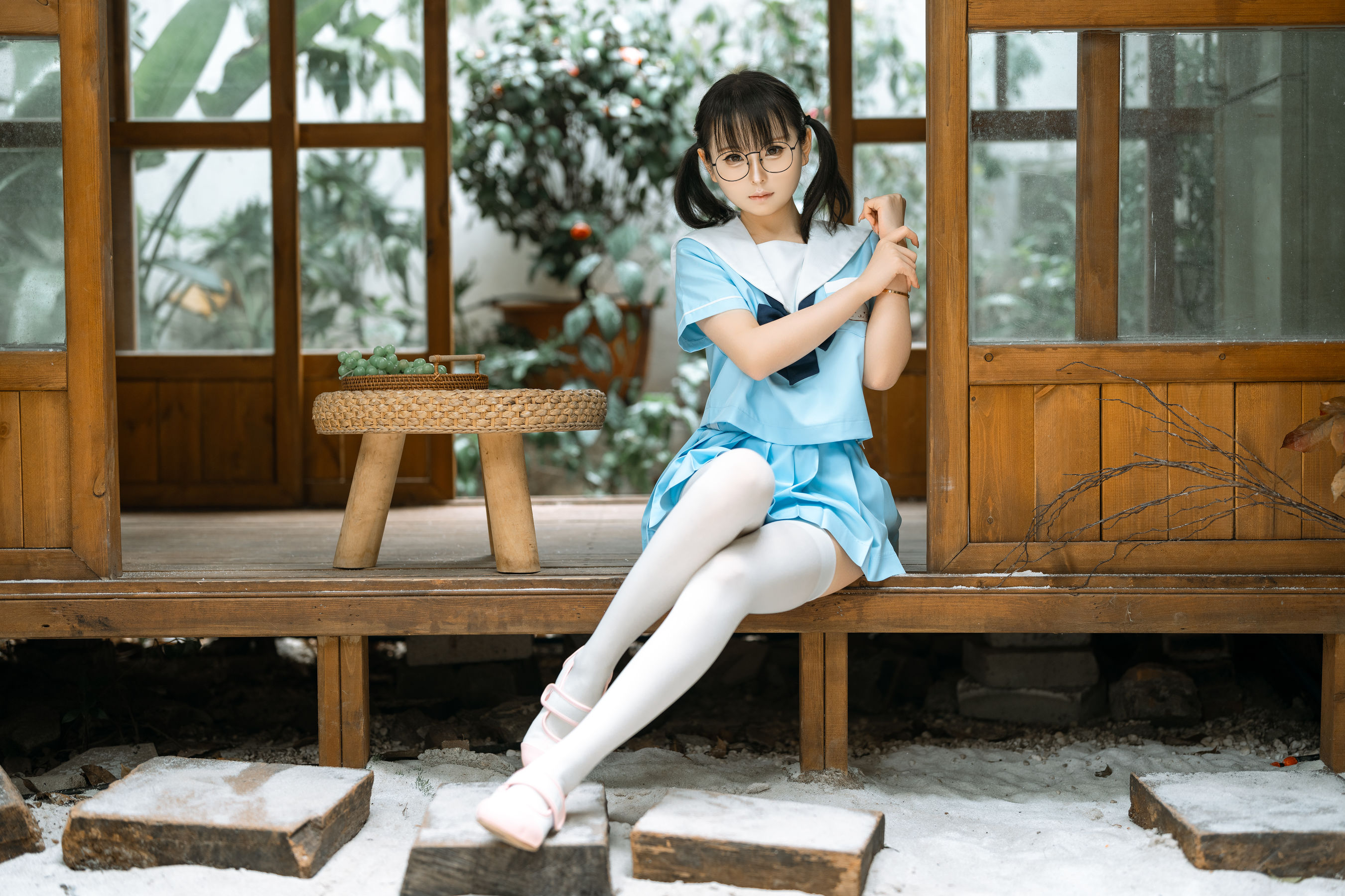 幼水铃衣 - 双马尾/(79P)