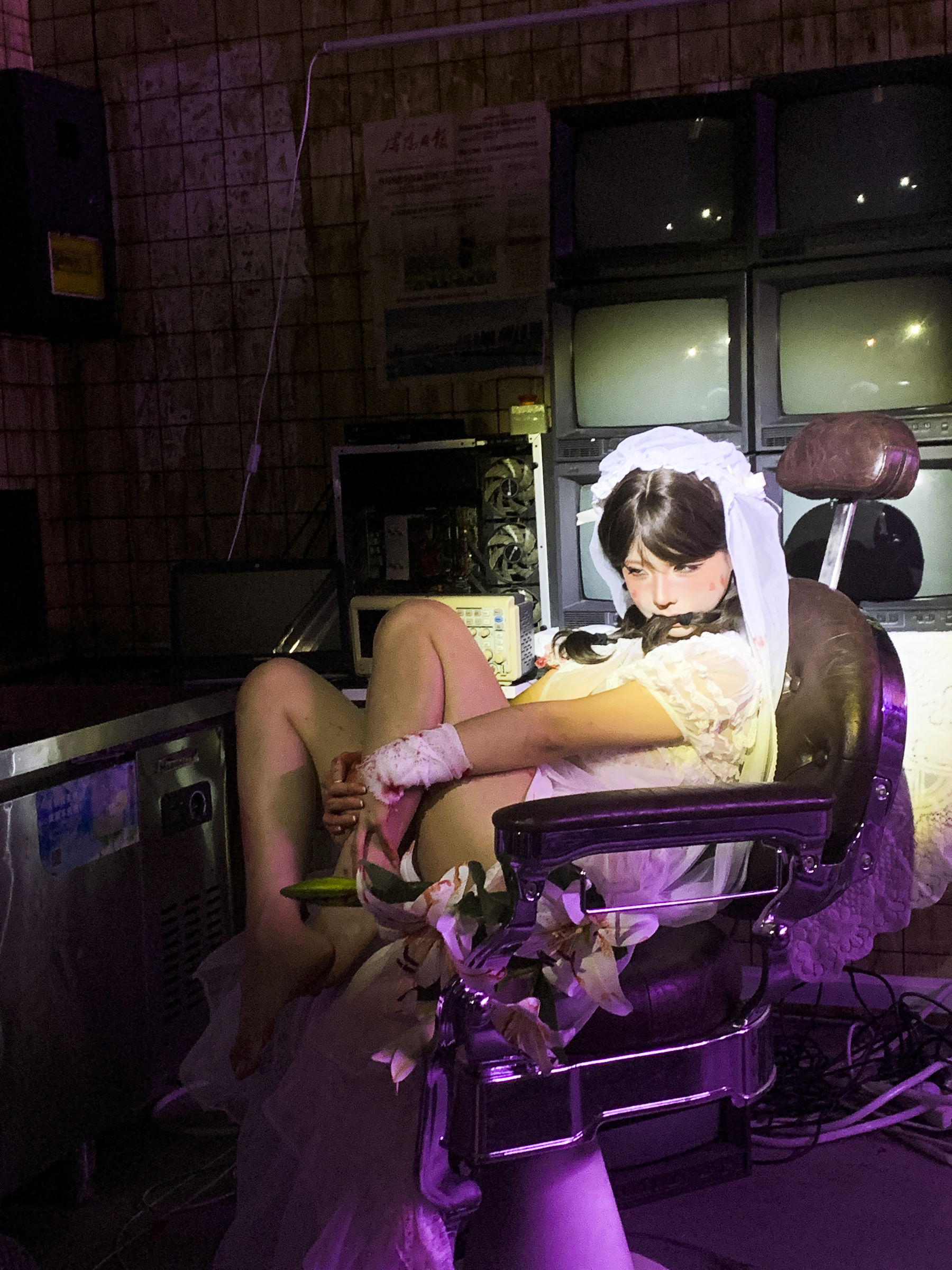 动漫博主蠢沫沫 - 废墟新娘/(133P)