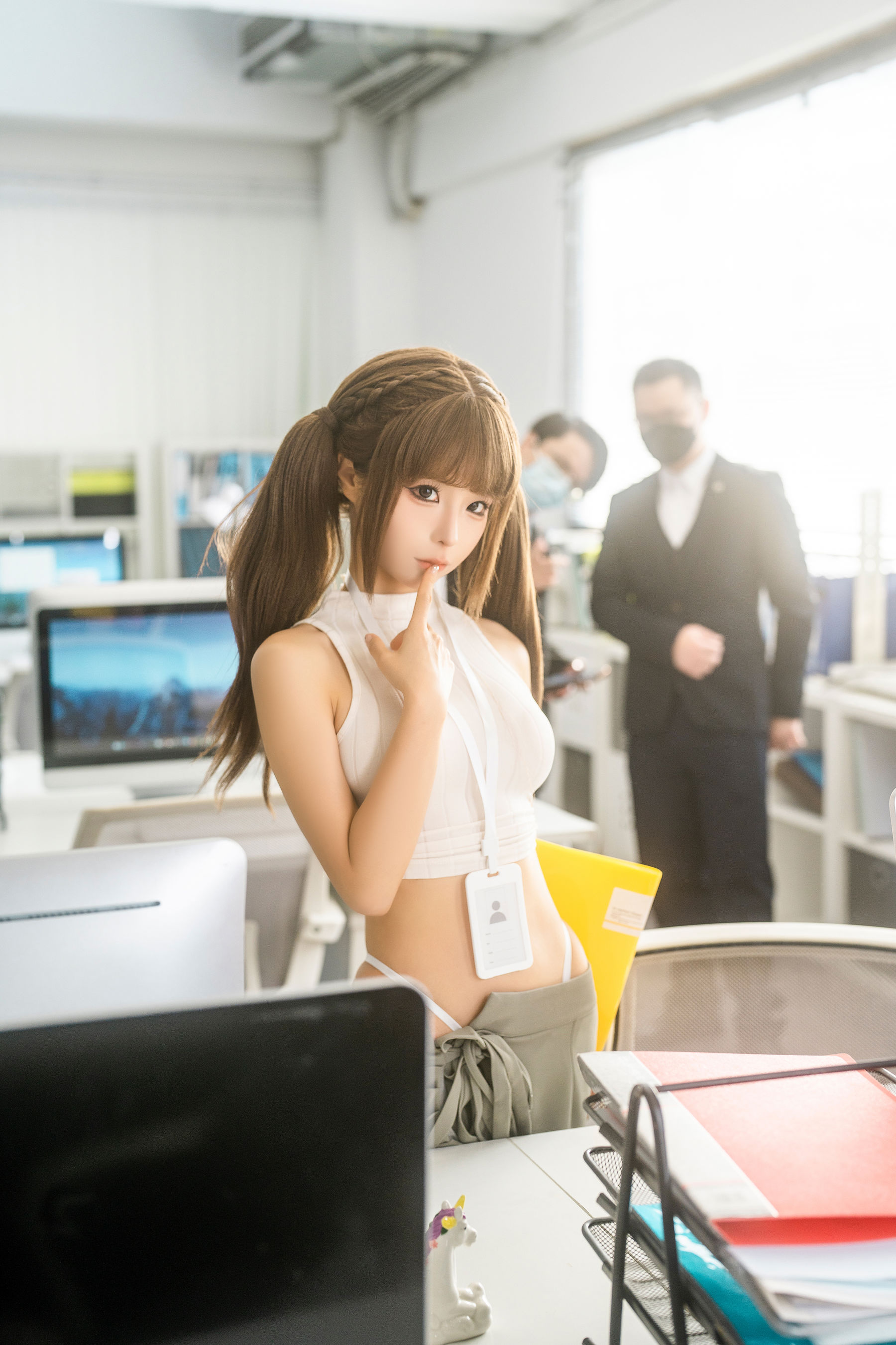 动漫博主蠢沫沫 - 工作时间/(98P)