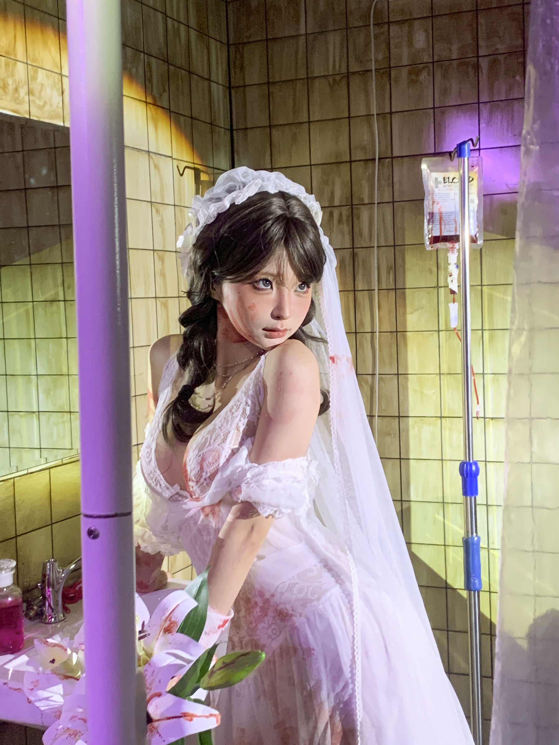 动漫博主蠢沫沫 - 废墟新娘/(133P)