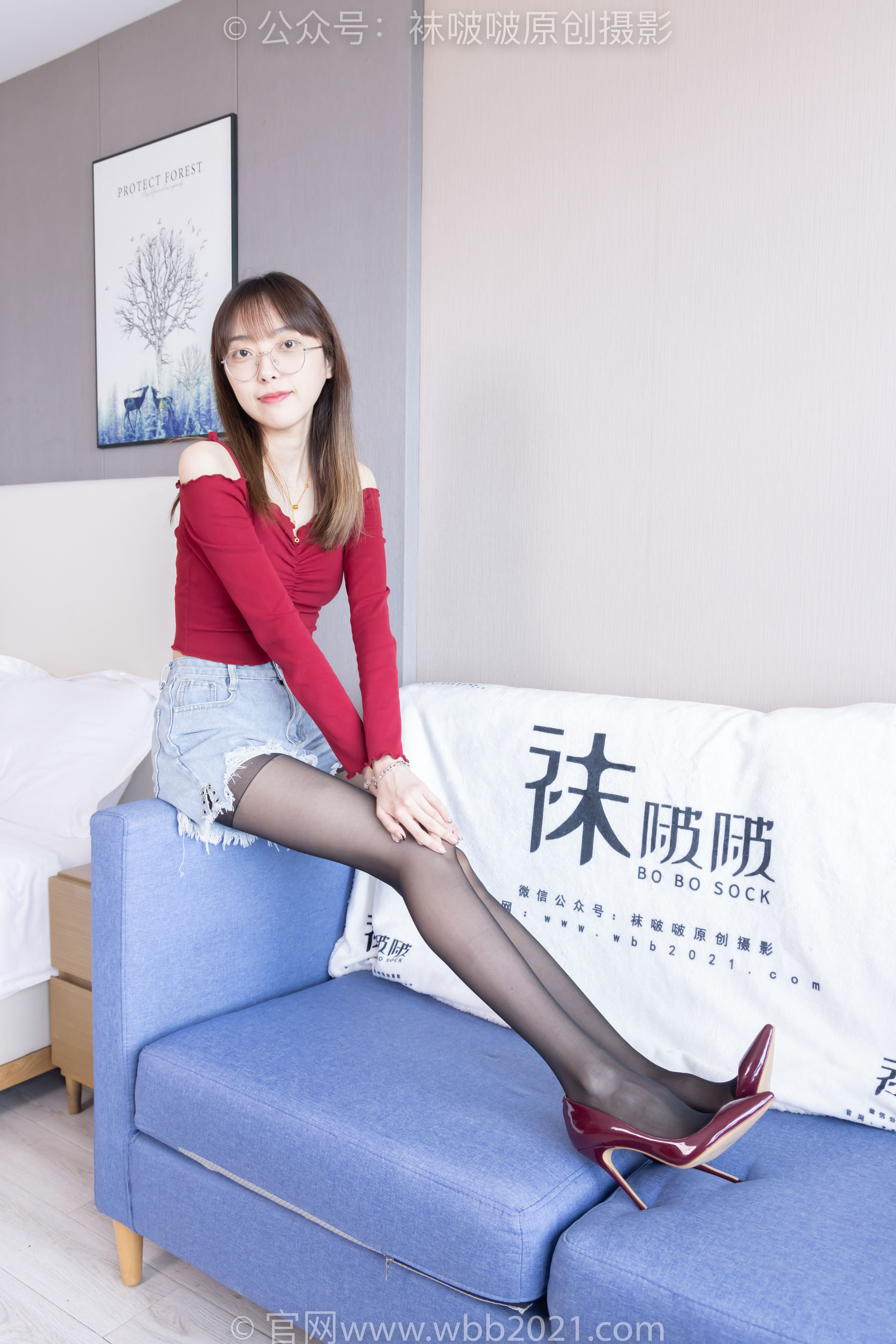 BoBoSocks袜啵啵 No.473 稚予 - 高跟鞋、黑丝、挑鞋/(140P)