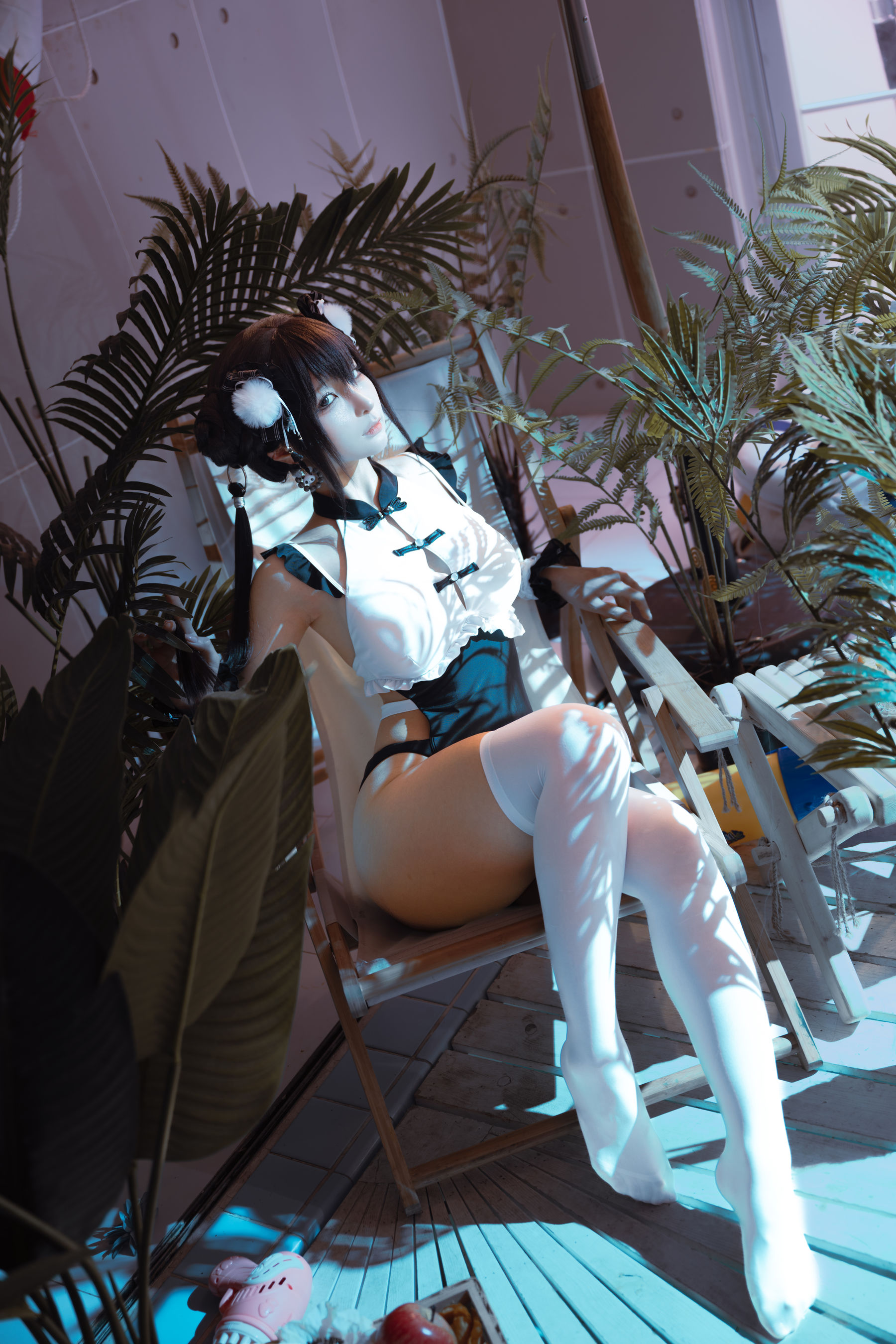 动漫博主蠢沫沫 - 熊猫娘/(105P)