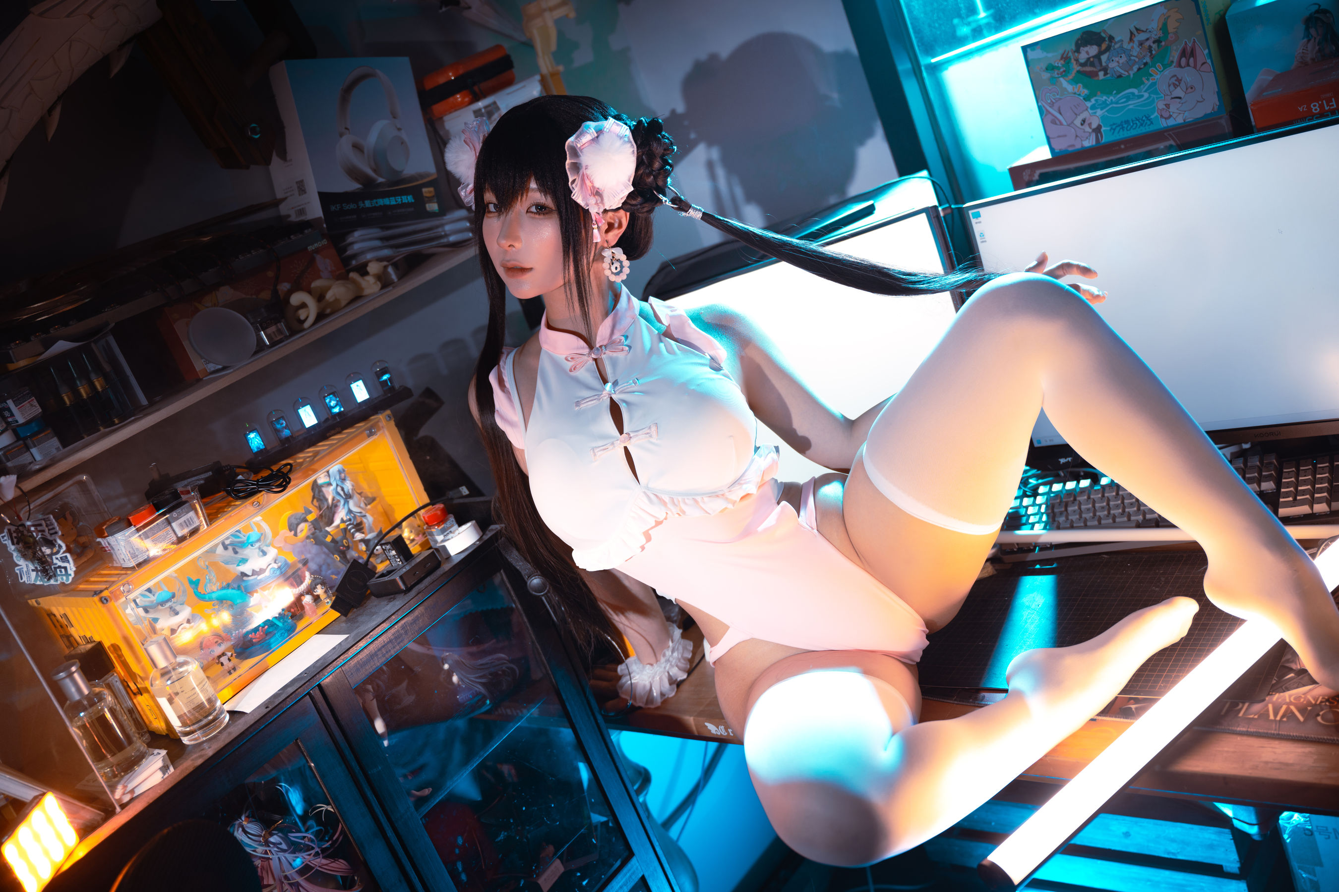 动漫博主蠢沫沫 - 熊猫娘/(105P)