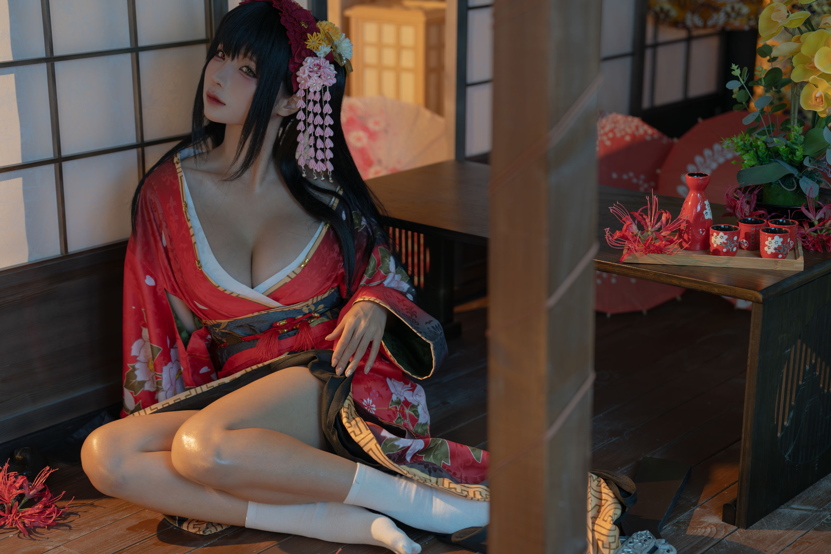 动漫博主蠢沫沫 - 狂三和服/(147P)