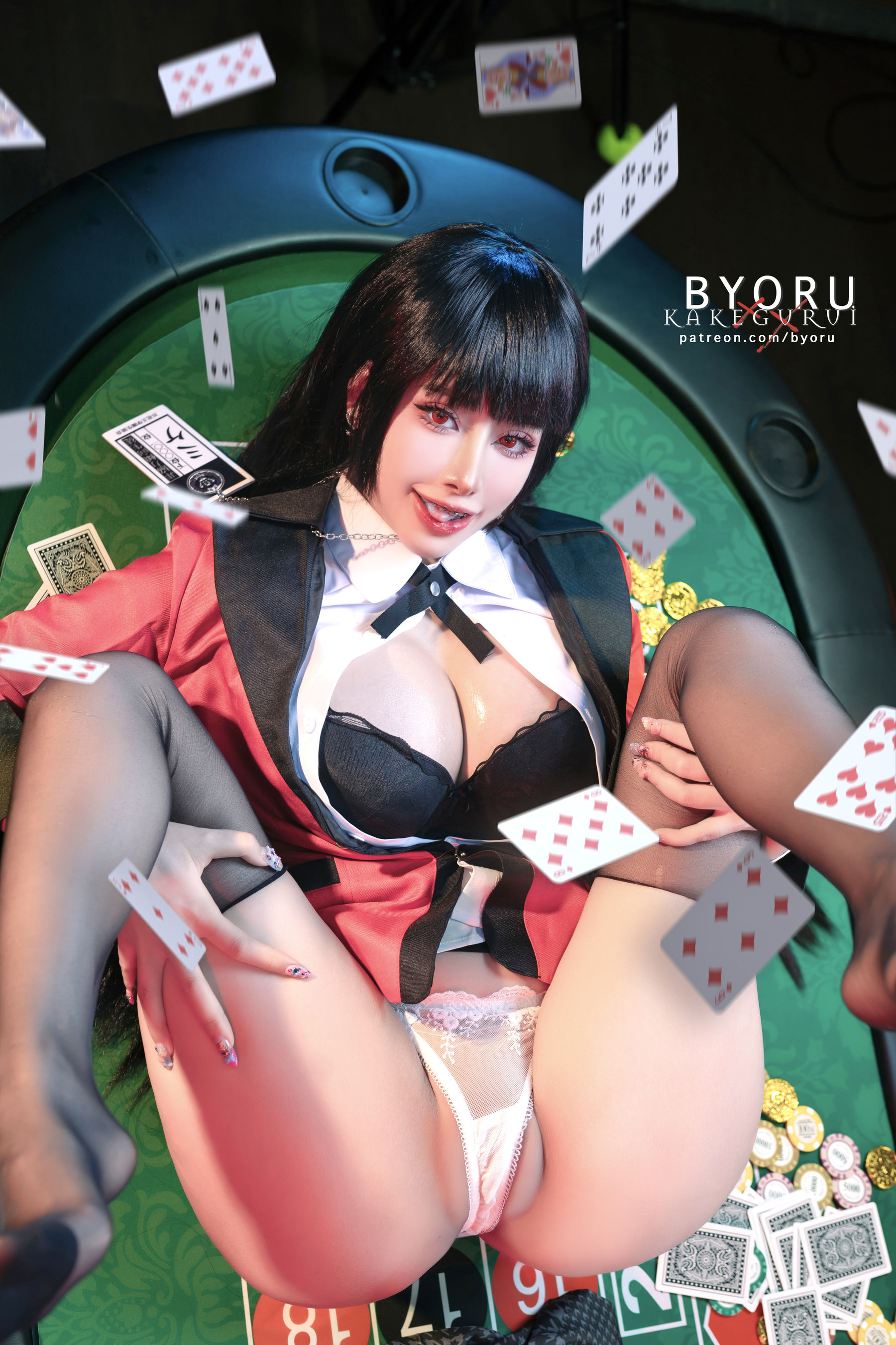 日本性感萝莉Byoru - Yumeko Jabami (Kakegurui)/(50P)