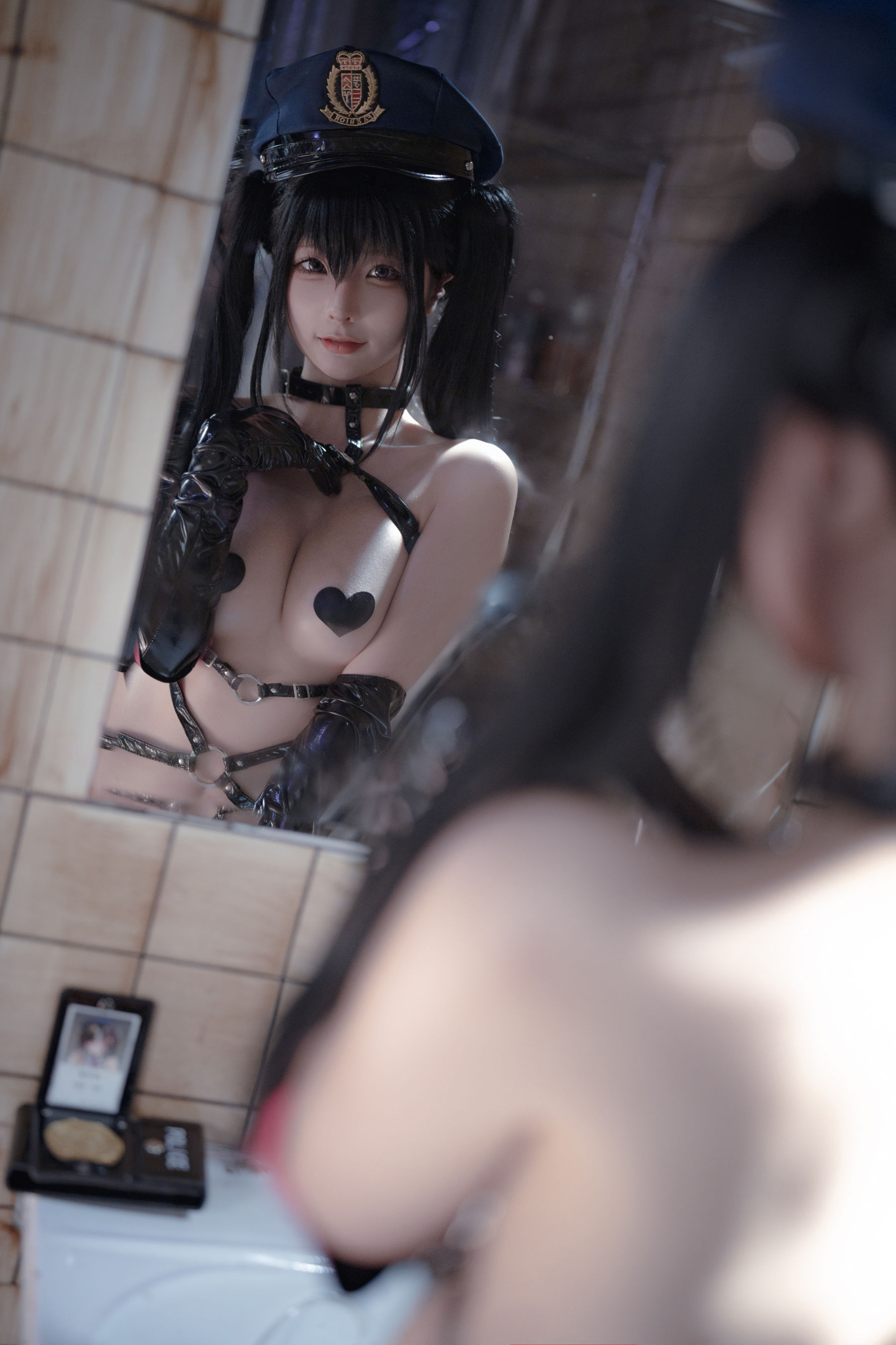 动漫博主蠢沫沫 - 沙希女警/(118P)