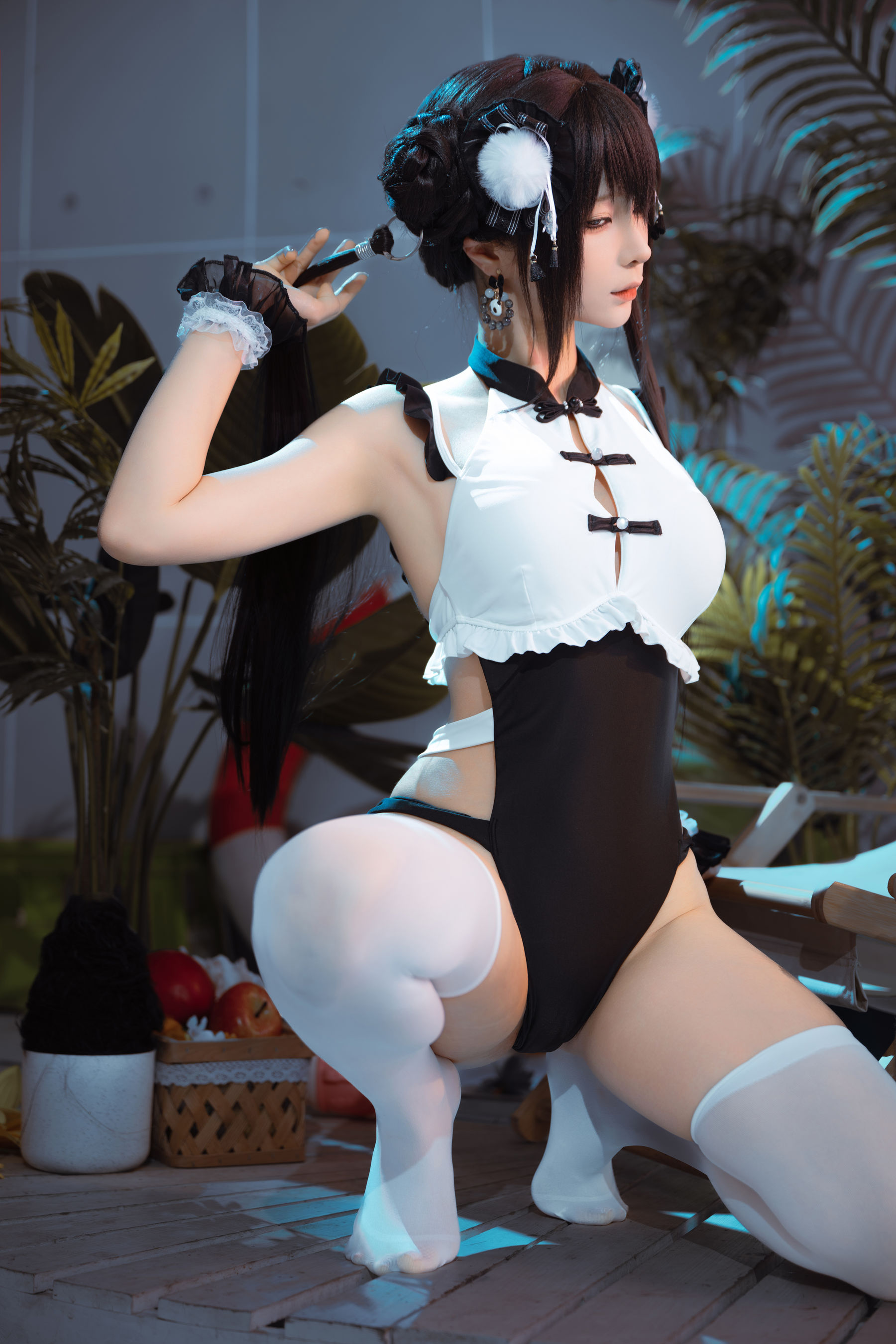 动漫博主蠢沫沫 - 熊猫娘/(105P)