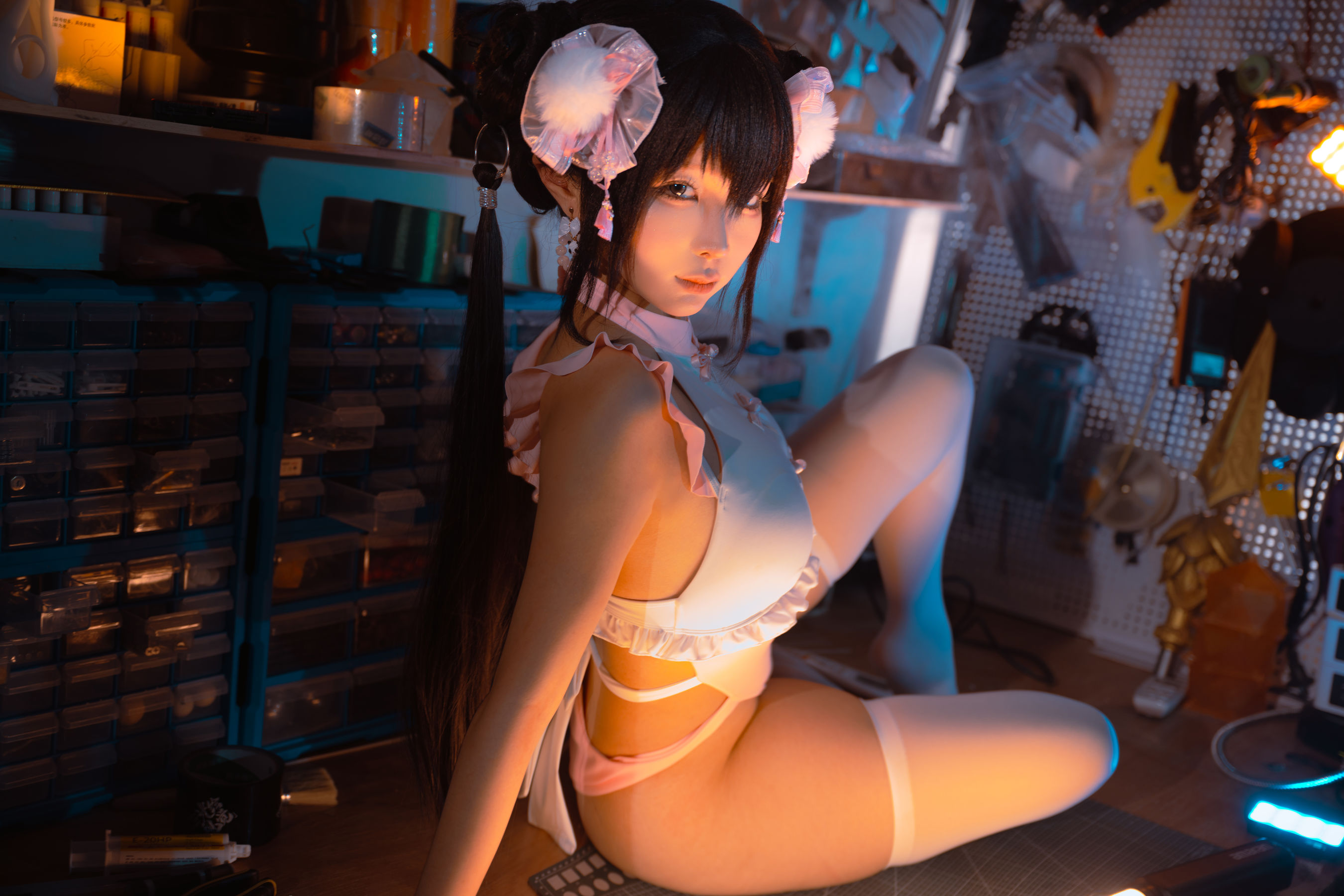 动漫博主蠢沫沫 - 熊猫娘/(105P)