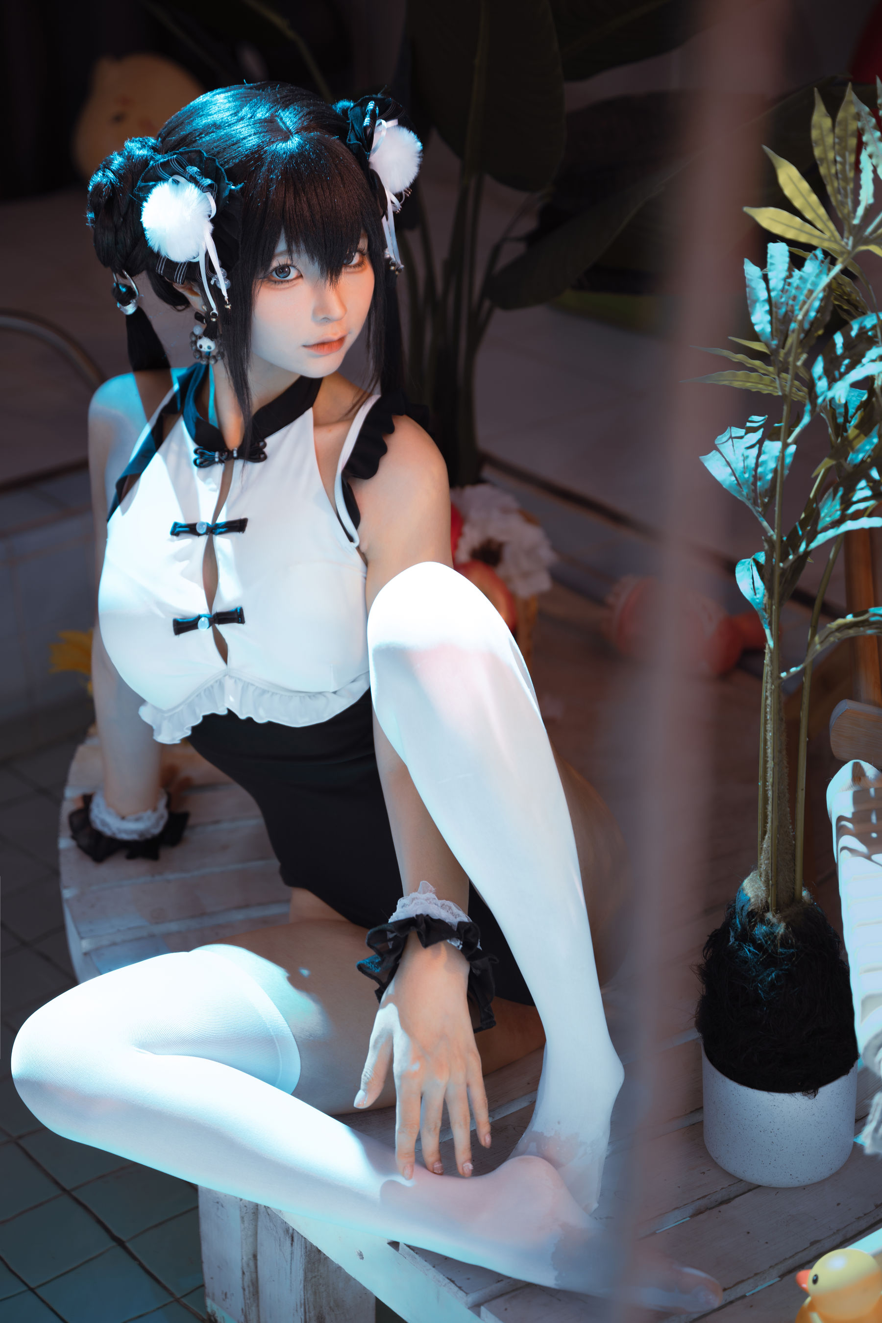 动漫博主蠢沫沫 - 熊猫娘/(105P)