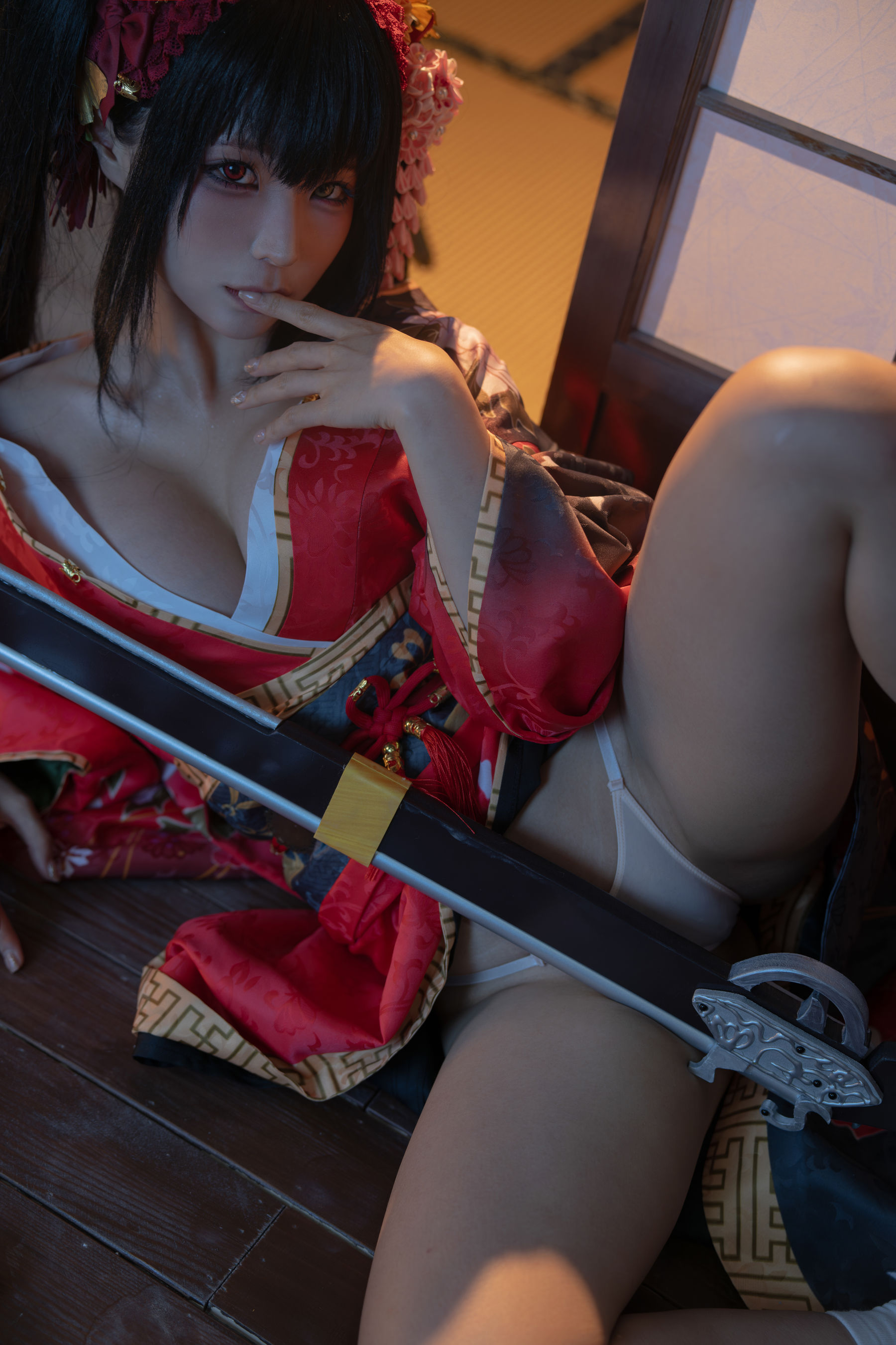 动漫博主蠢沫沫 - 狂三和服/(147P)