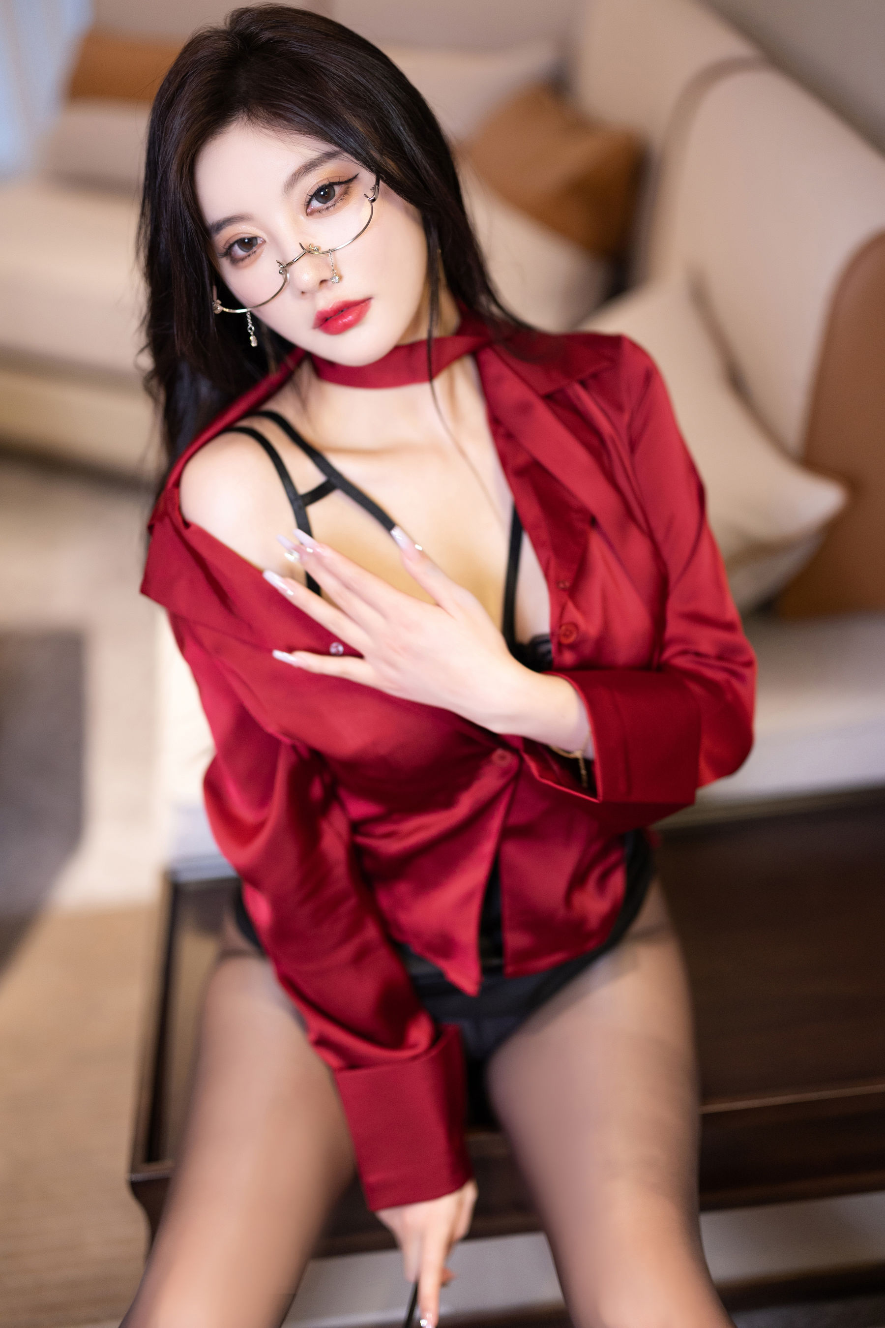 杨晨晨 - 性感黑丝/(80P)