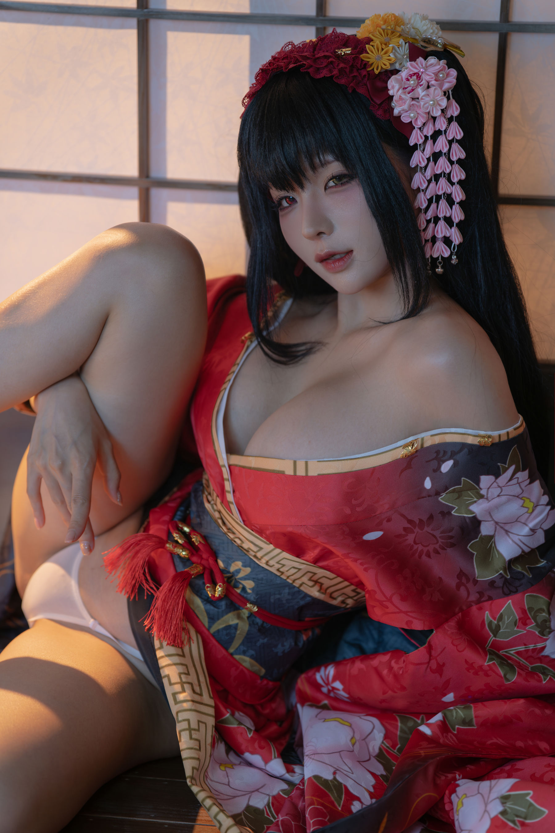 动漫博主蠢沫沫 - 狂三和服/(147P)