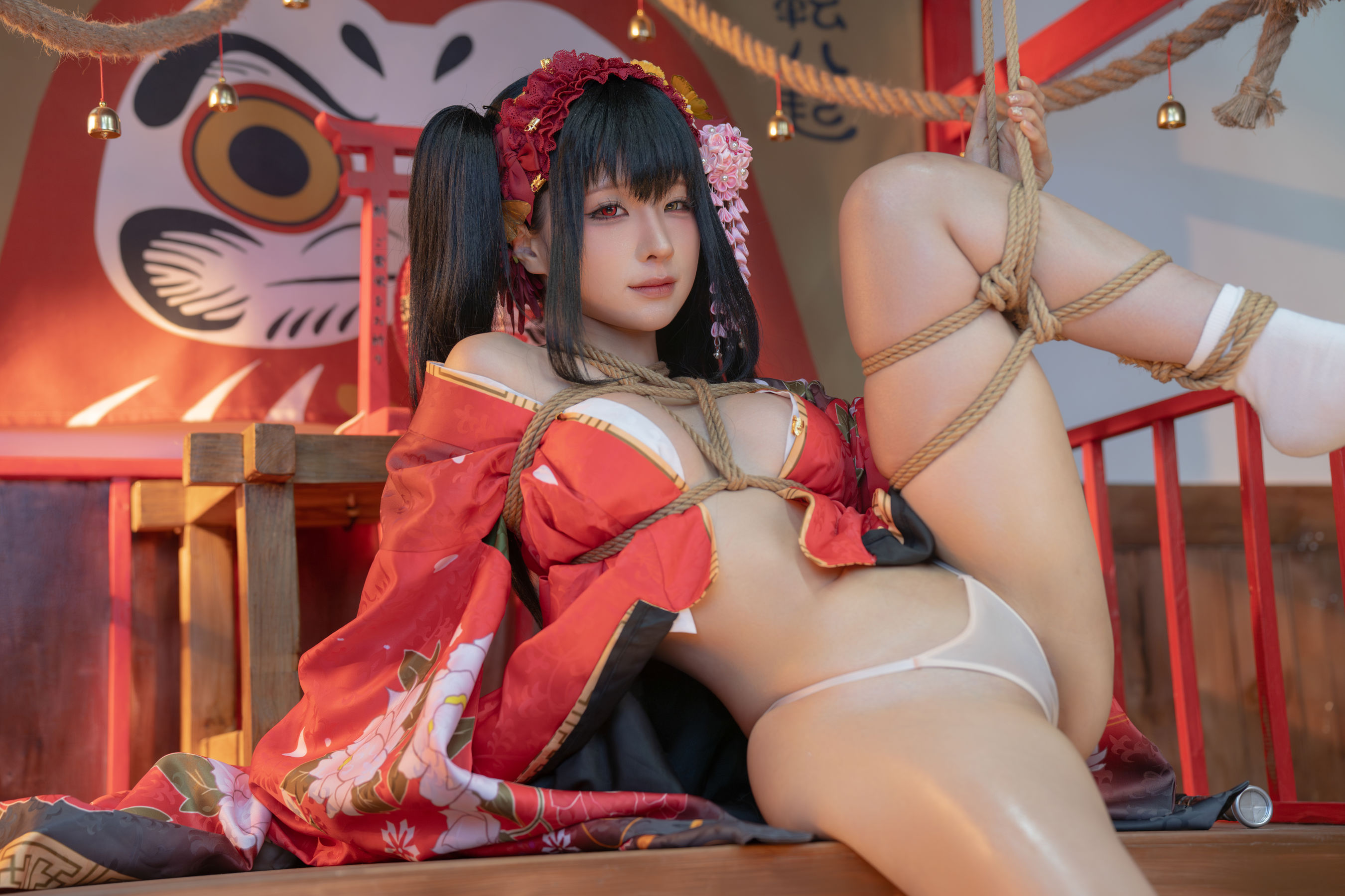 动漫博主蠢沫沫 - 狂三和服/(147P)