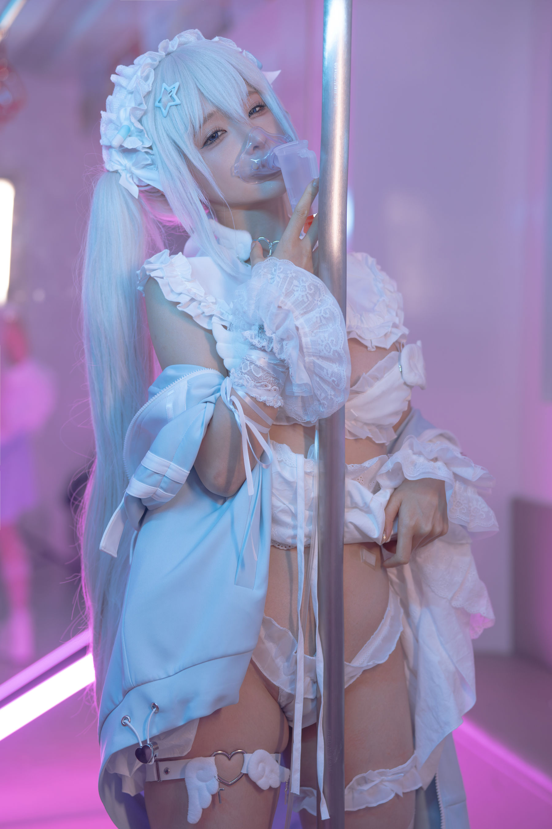 动漫博主蠢沫沫 - 水色/(188P)