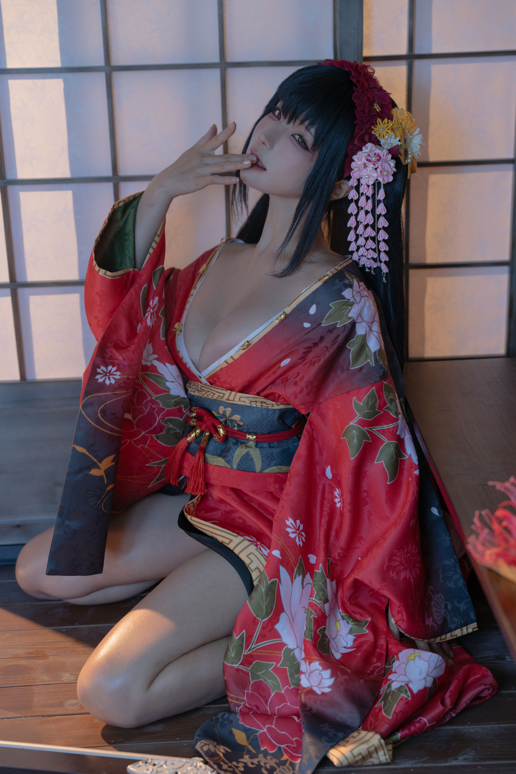 动漫博主蠢沫沫 - 狂三和服/(147P)