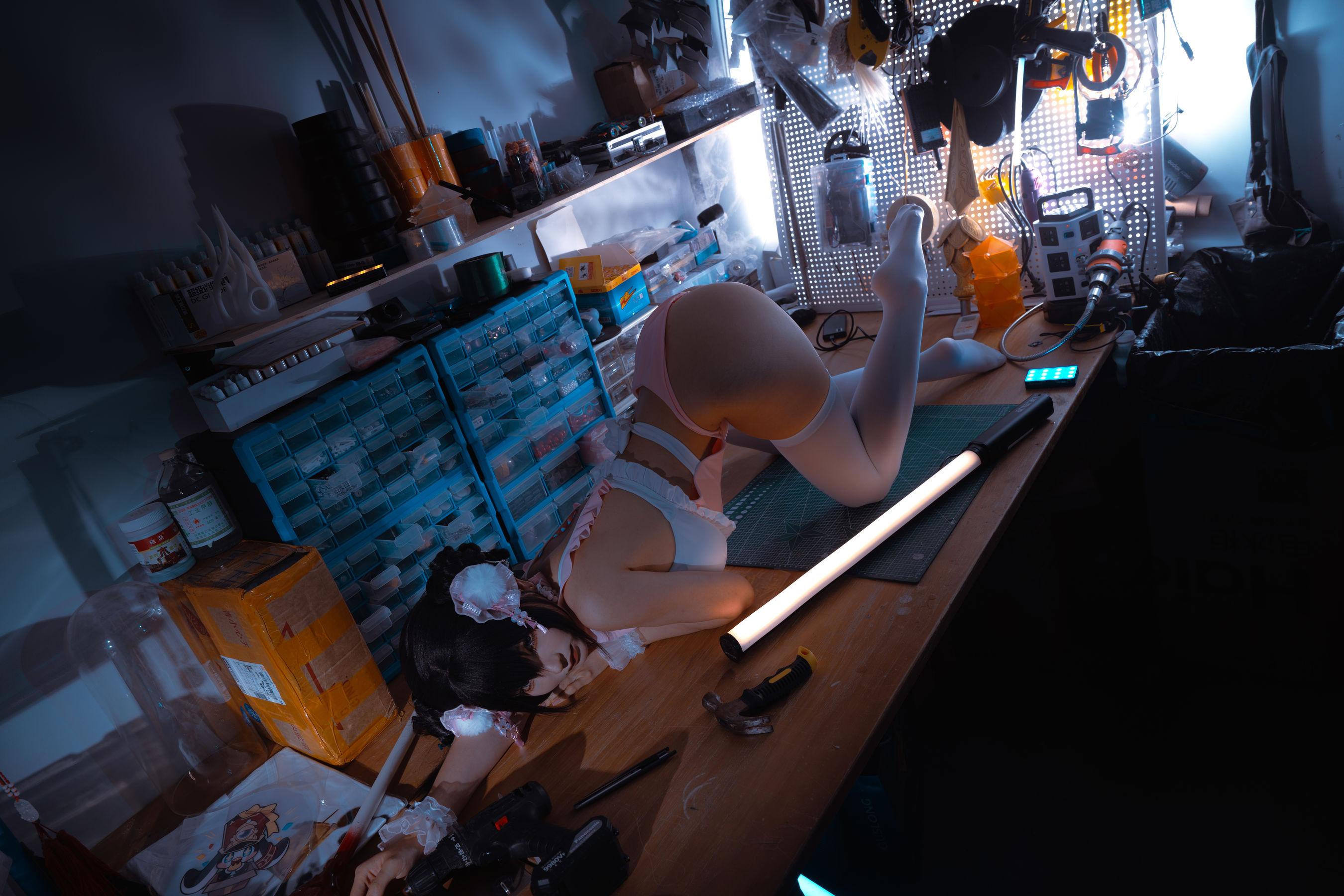 动漫博主蠢沫沫 - 熊猫娘/(105P)