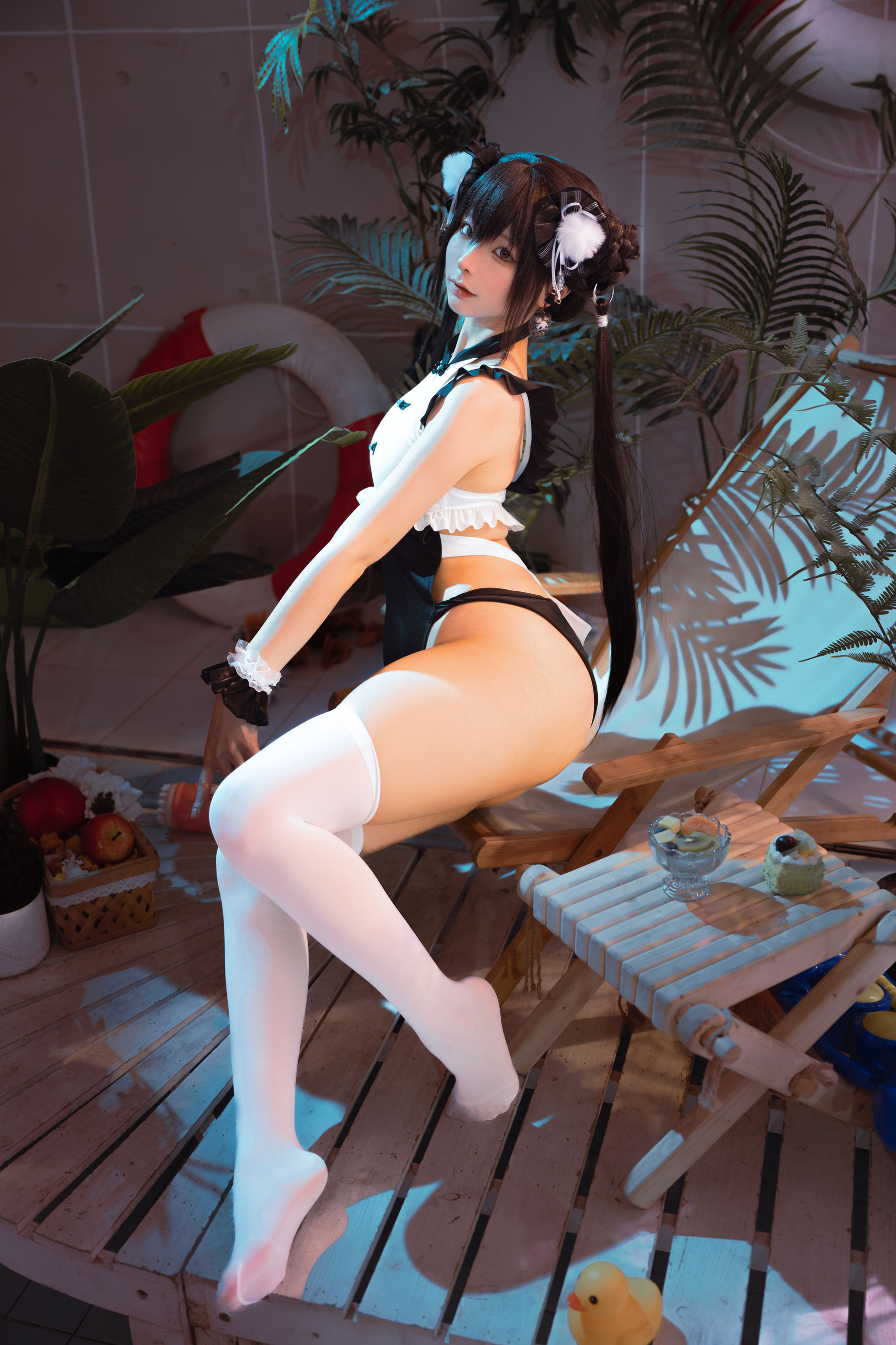 动漫博主蠢沫沫 - 熊猫娘/(105P)