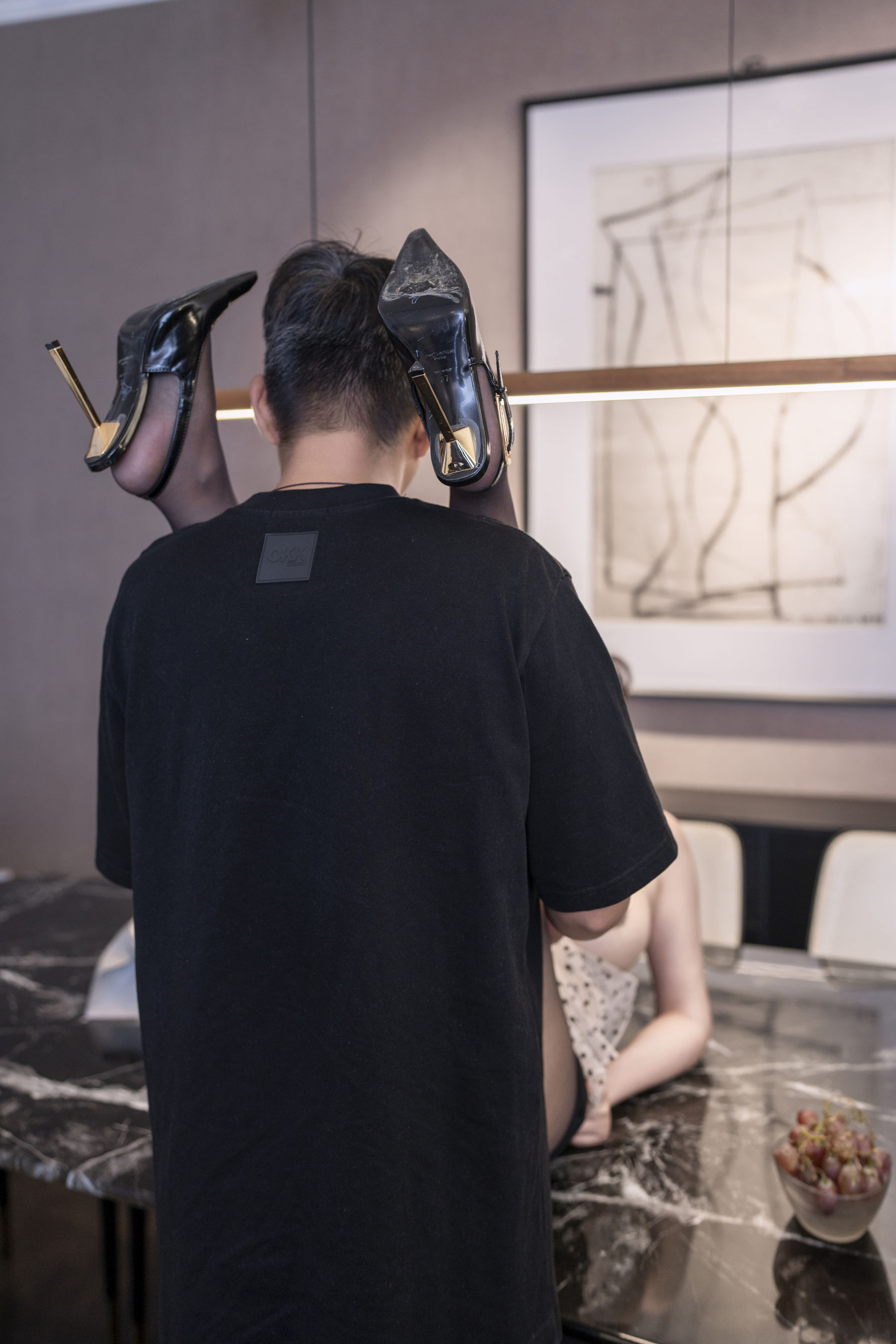 李若汐 - 厨房女仆/(93P)