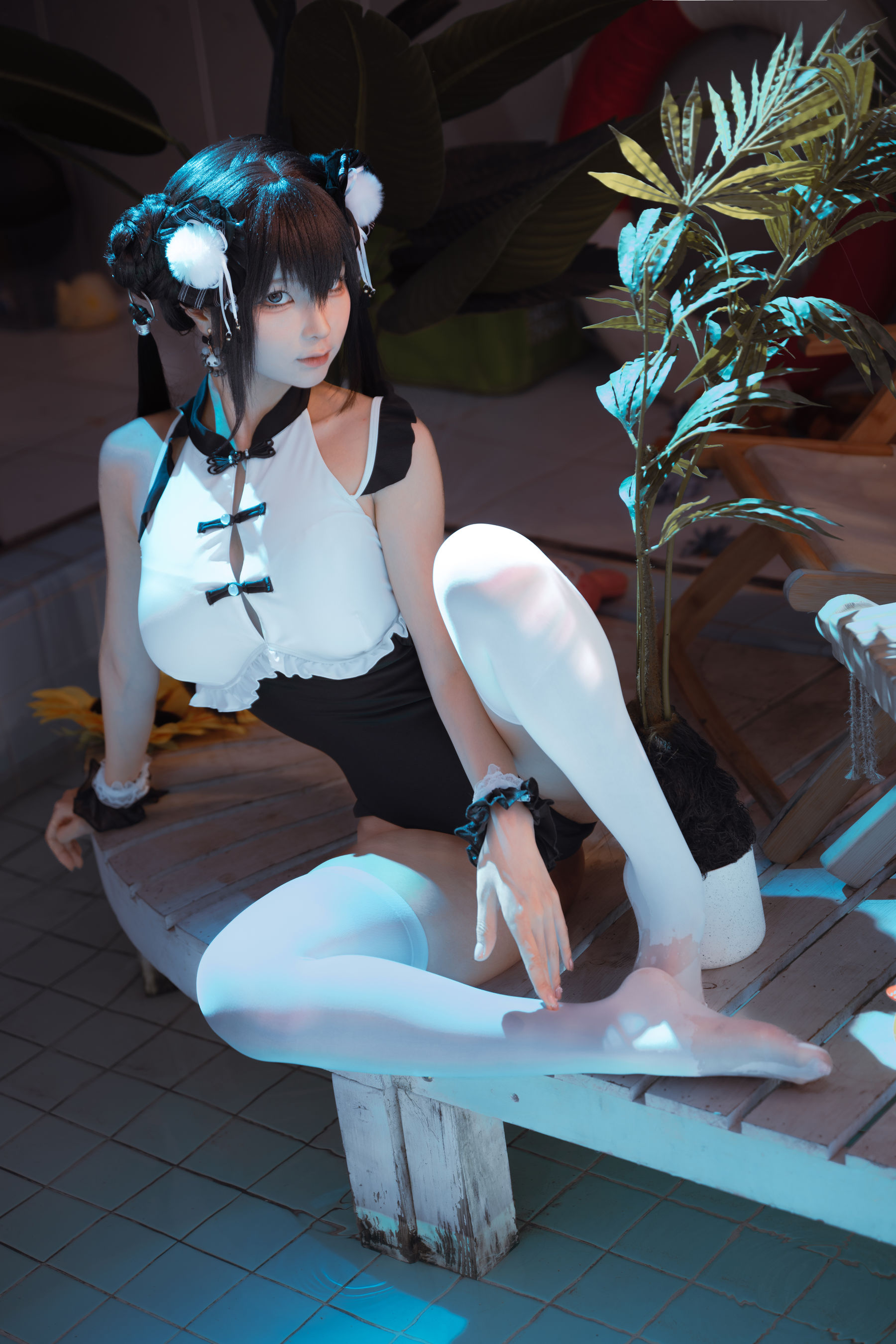 动漫博主蠢沫沫 - 熊猫娘/(105P)