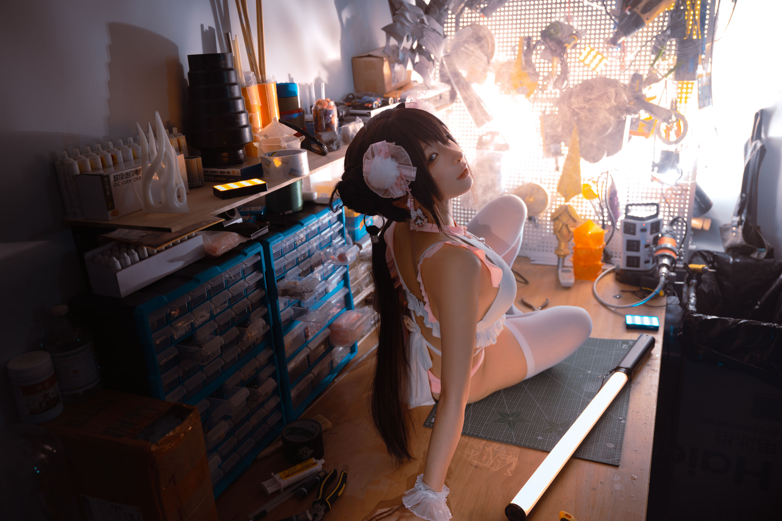 动漫博主蠢沫沫 - 熊猫娘/(105P)