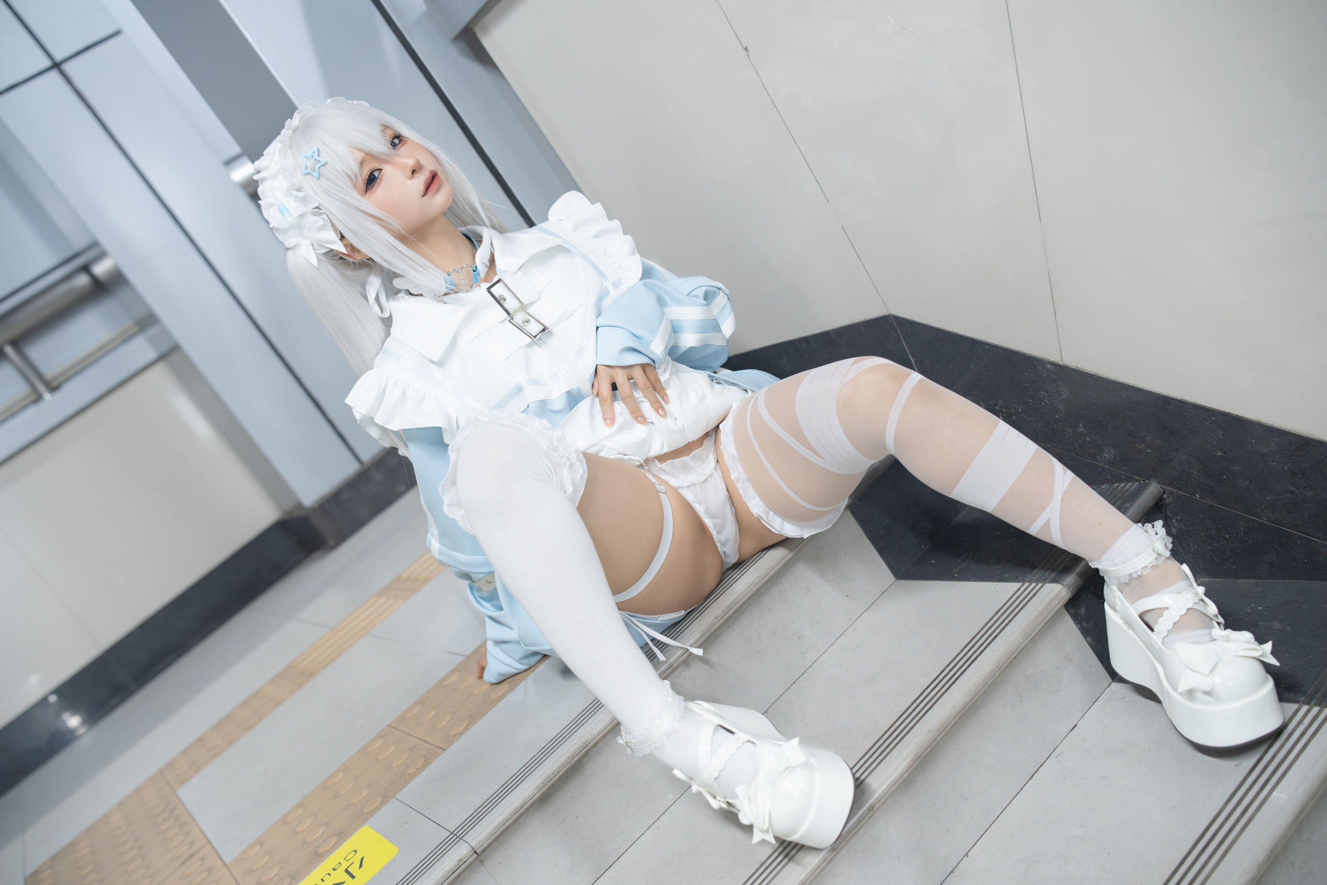 动漫博主蠢沫沫 - 水色/(188P)