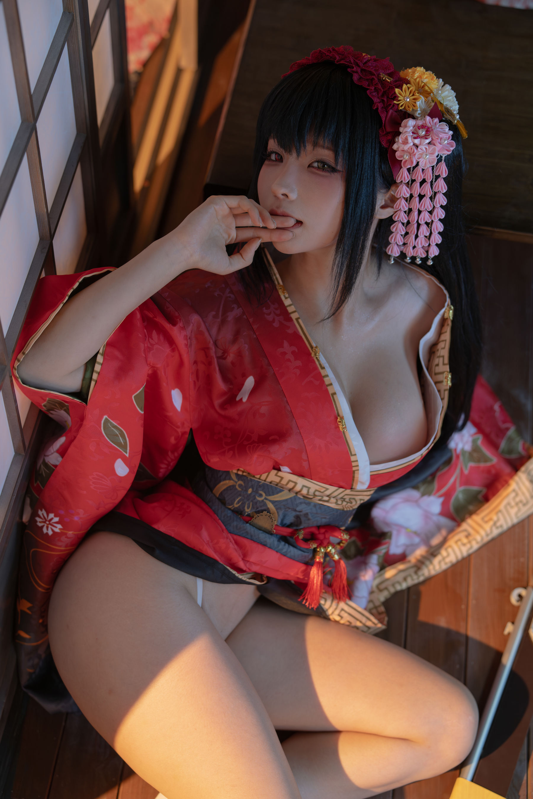 动漫博主蠢沫沫 - 狂三和服/(147P)