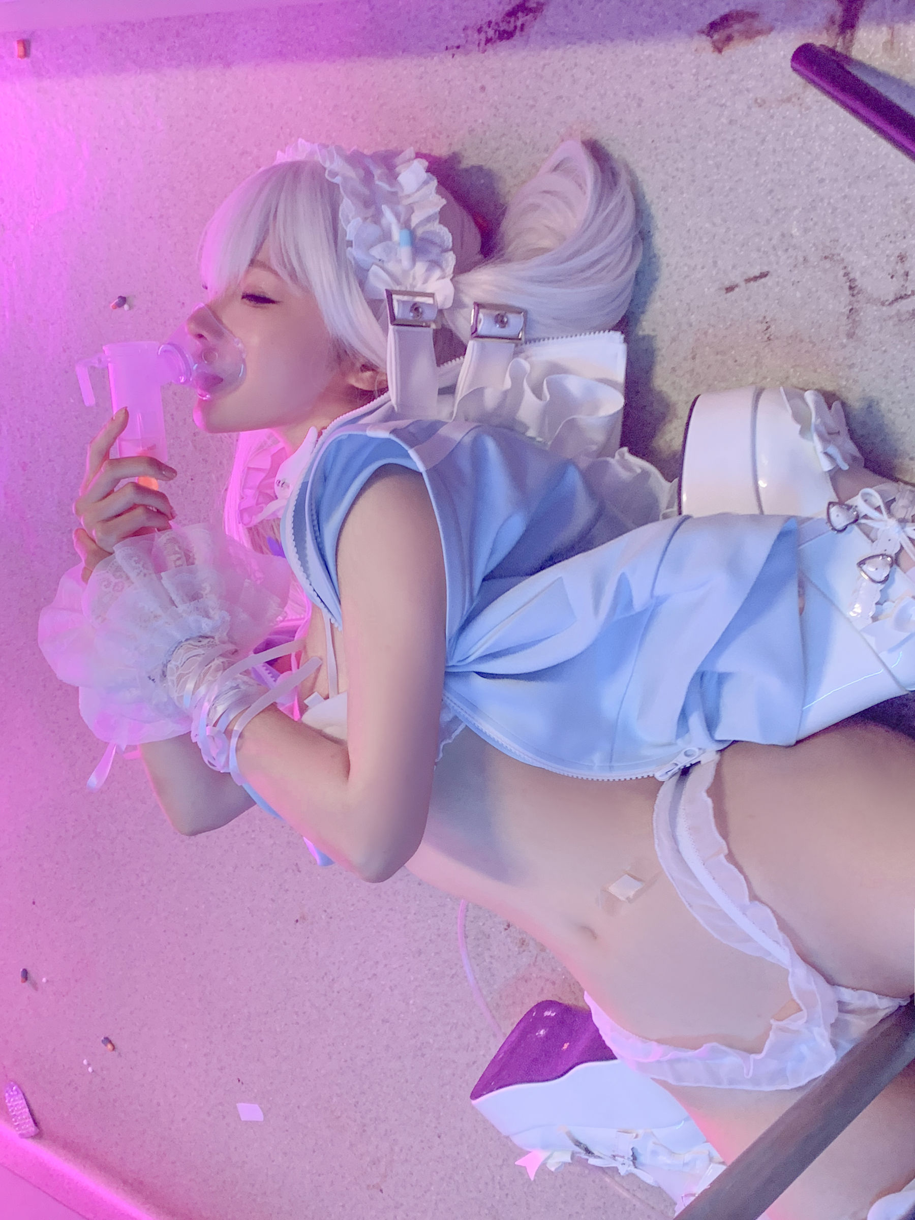 动漫博主蠢沫沫 - 水色/(188P)