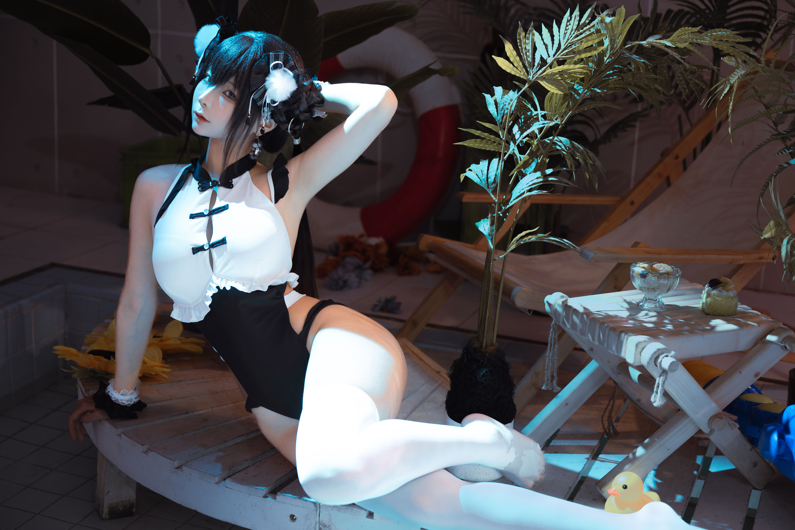 动漫博主蠢沫沫 - 熊猫娘/(105P)