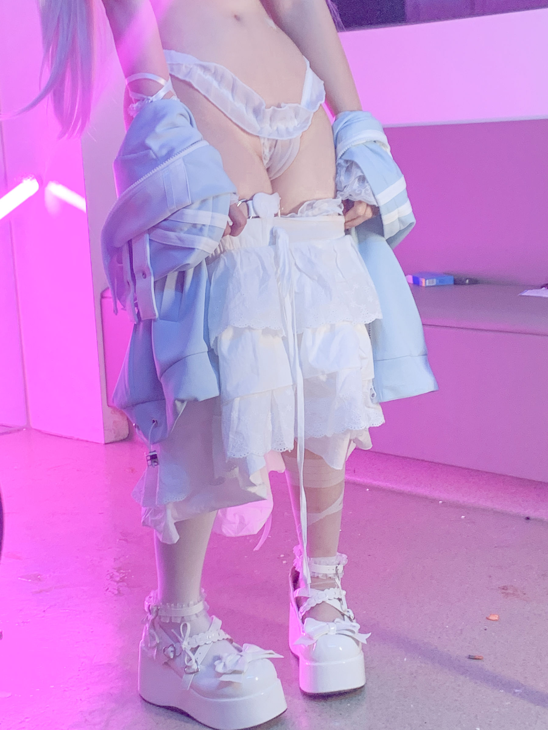 动漫博主蠢沫沫 - 水色/(188P)