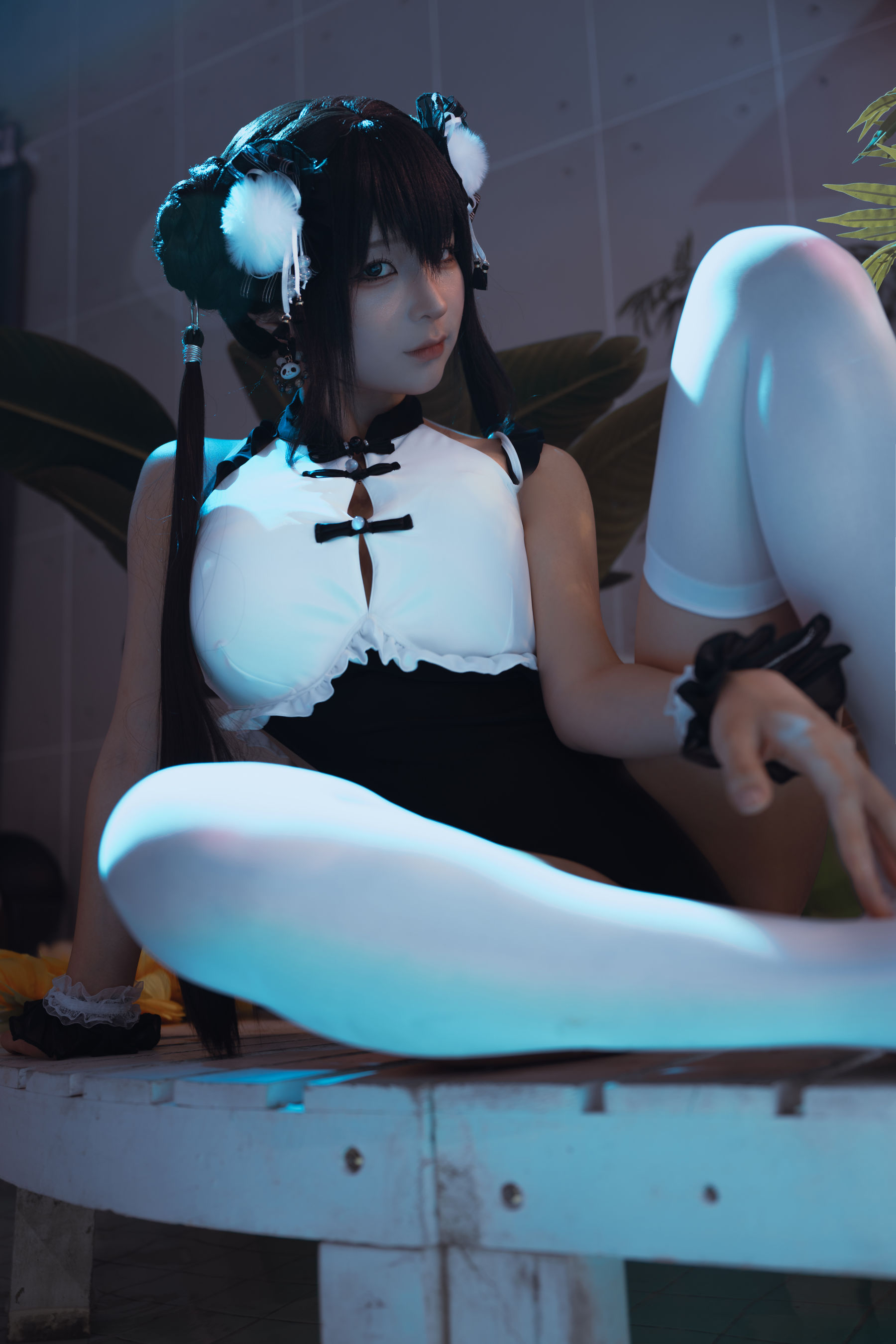 动漫博主蠢沫沫 - 熊猫娘/(105P)