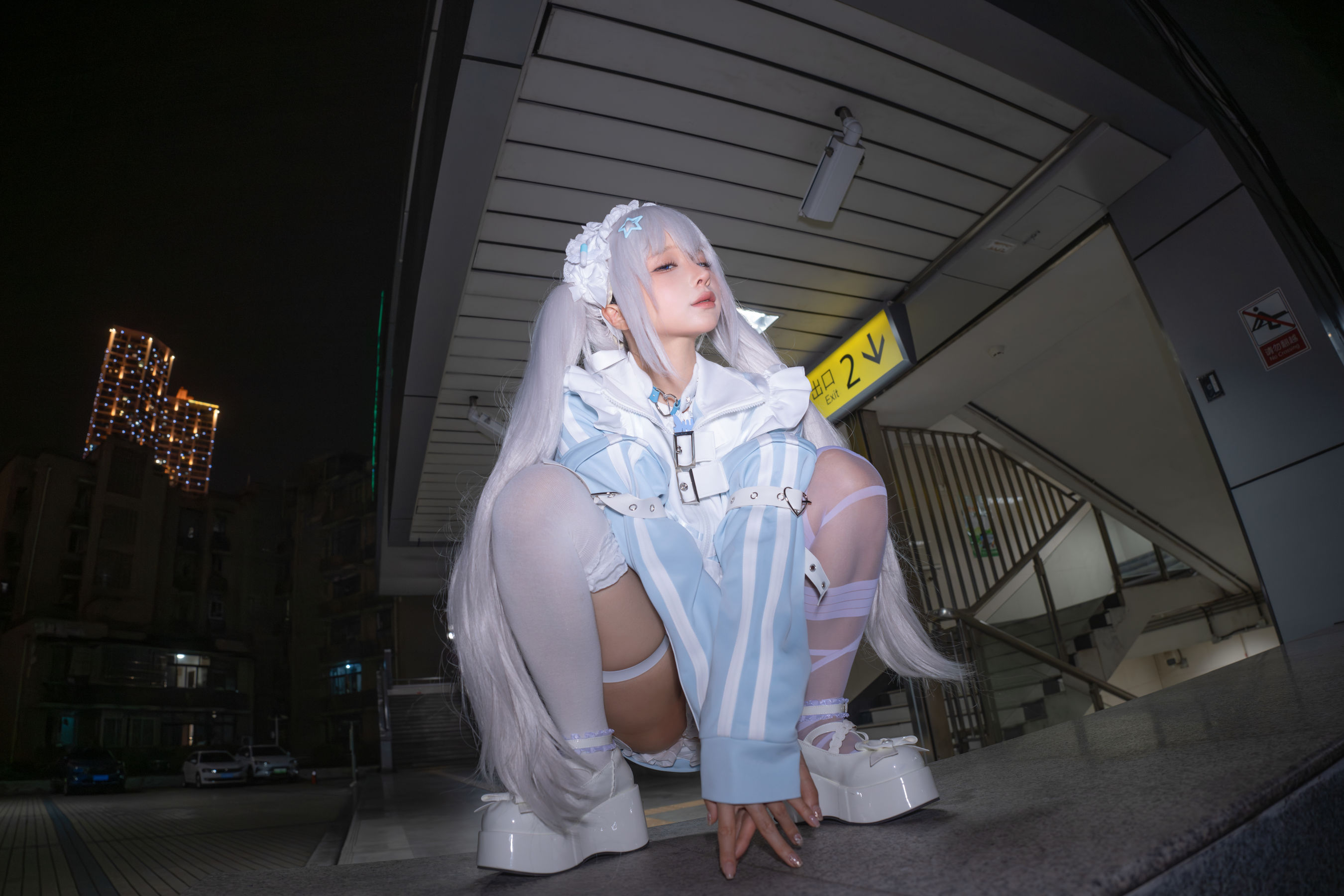 动漫博主蠢沫沫 - 水色/(188P)