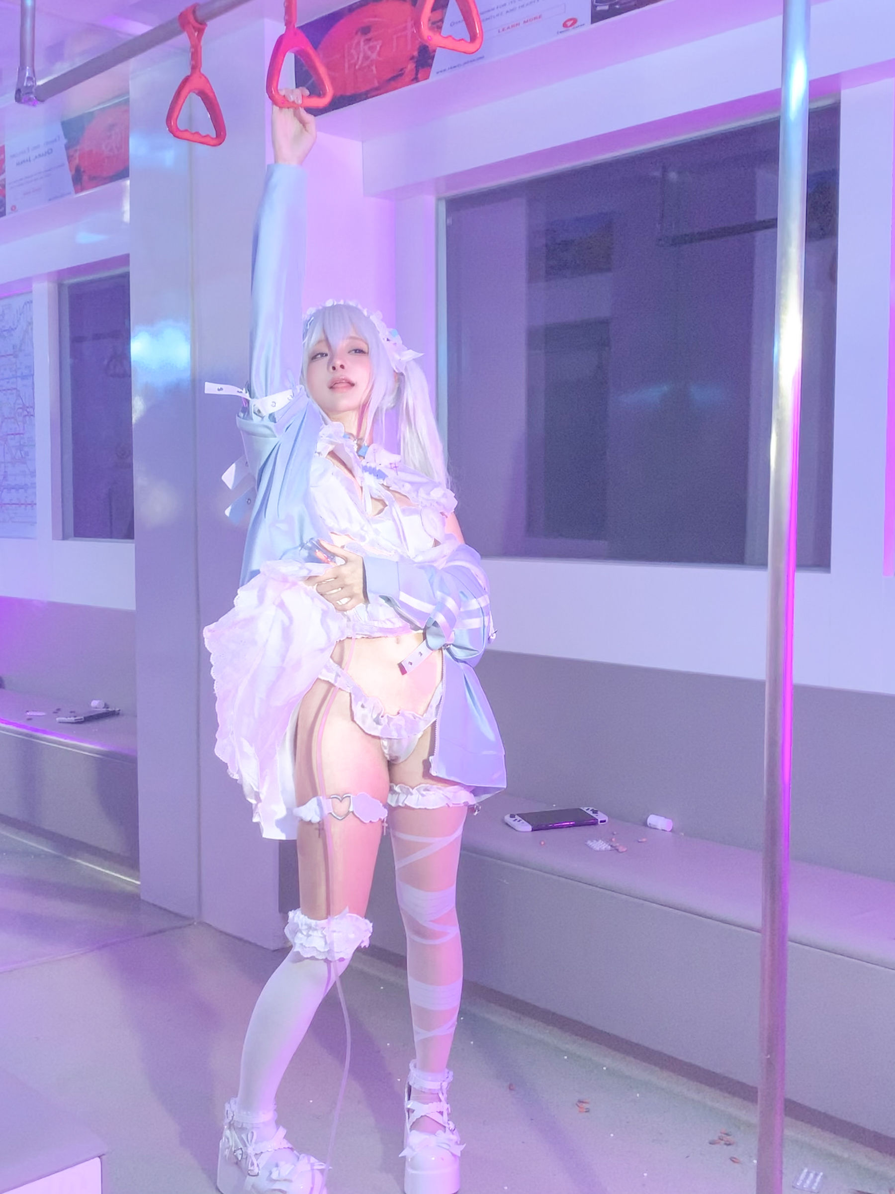 动漫博主蠢沫沫 - 水色/(188P)