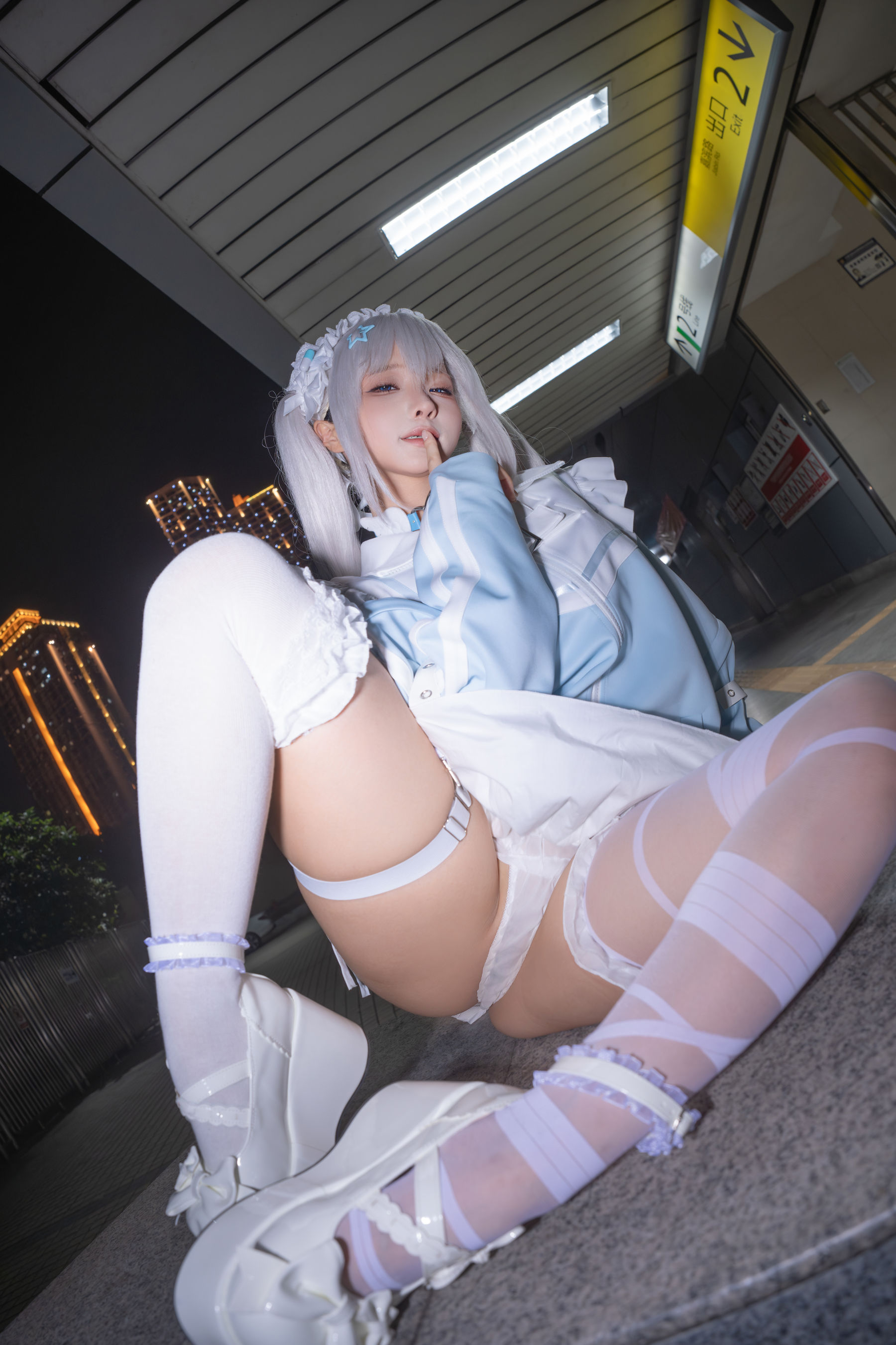 动漫博主蠢沫沫 - 水色/(188P)