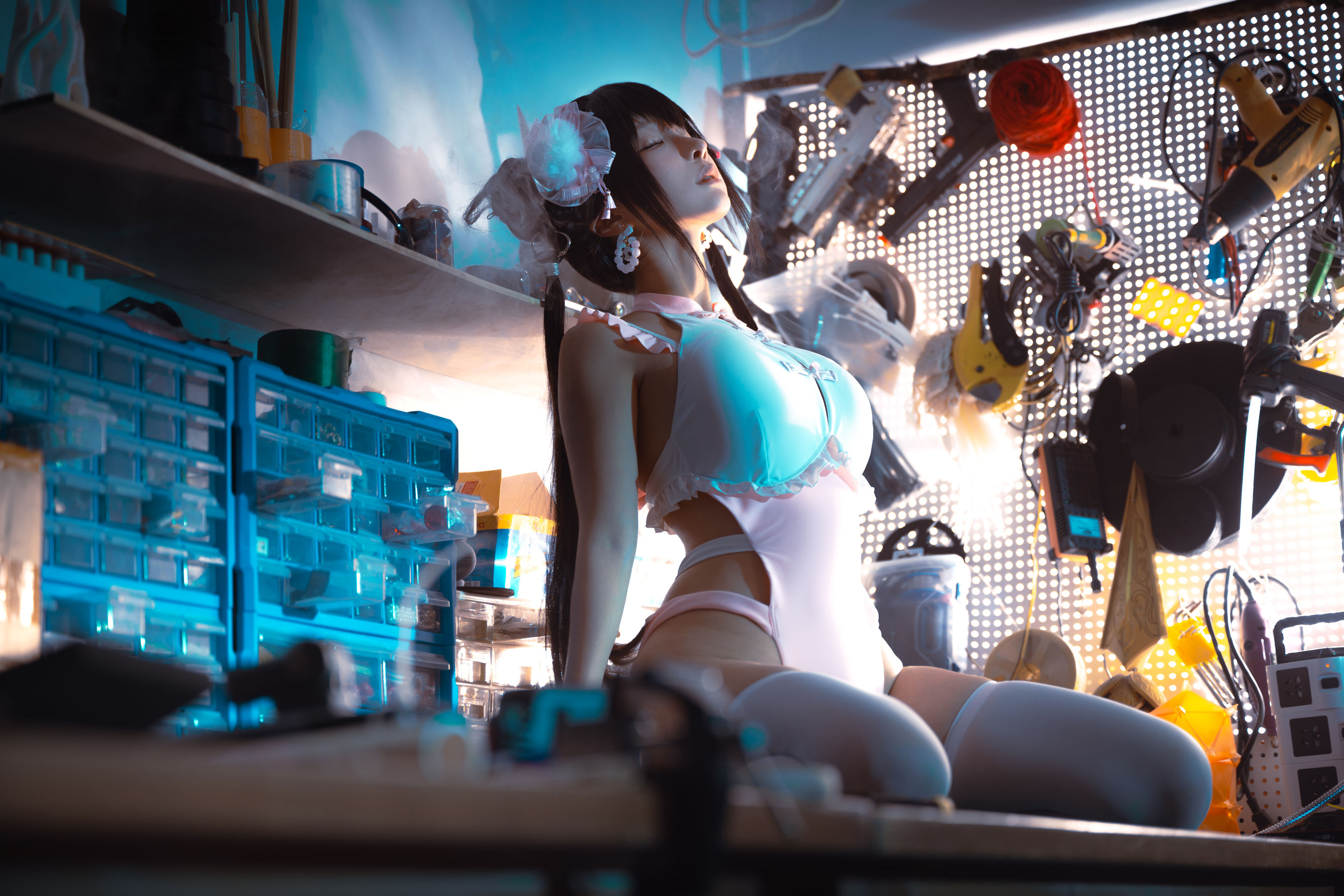 动漫博主蠢沫沫 - 熊猫娘/(105P)