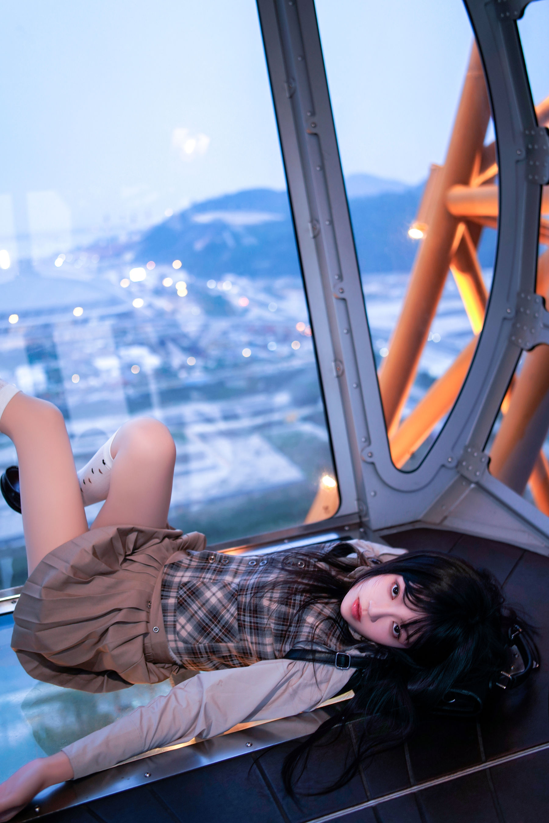 桜桃喵 - 制服摩天轮/(27P)