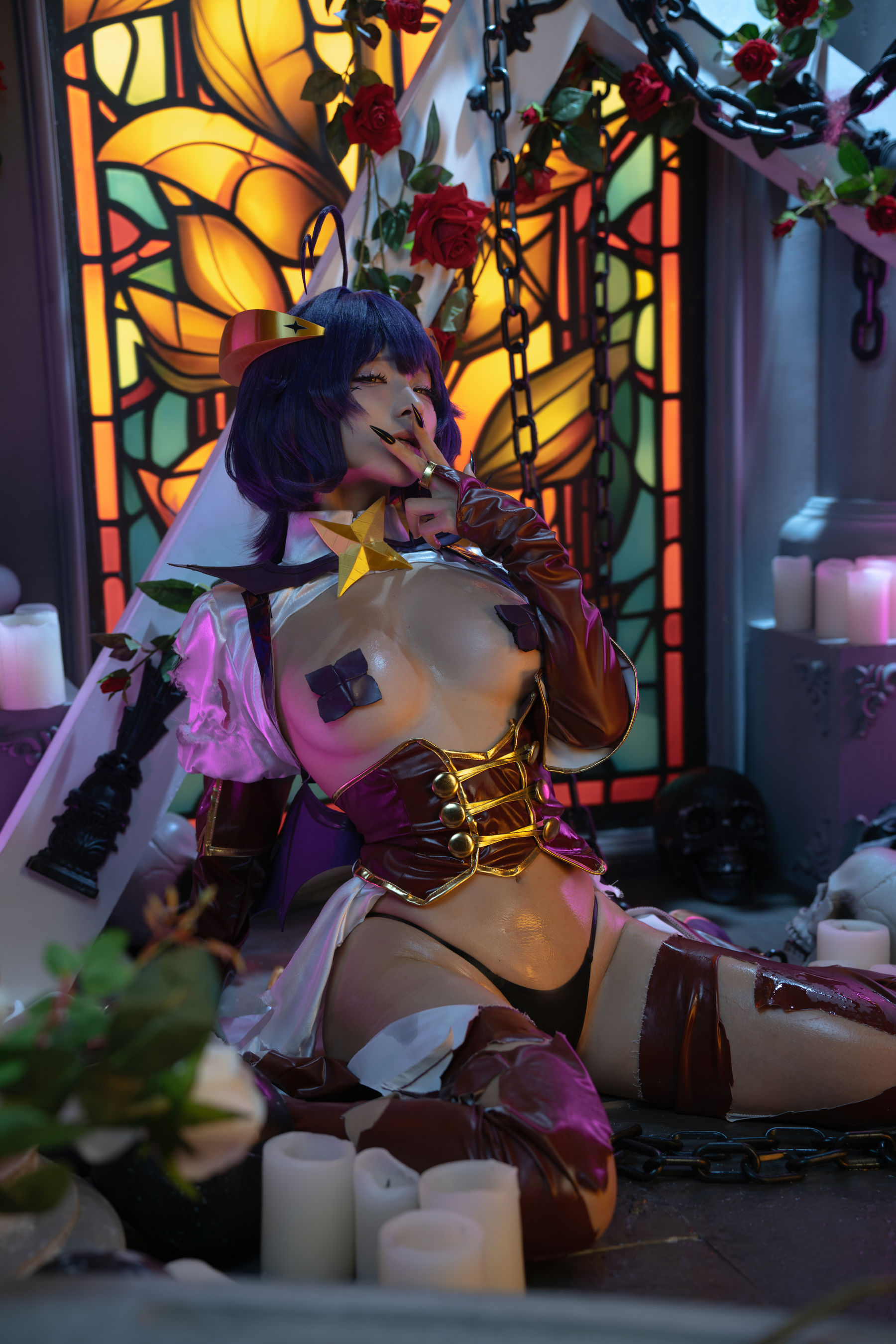 动漫博主蠢沫沫 - 柊舞缇娜/(71P)