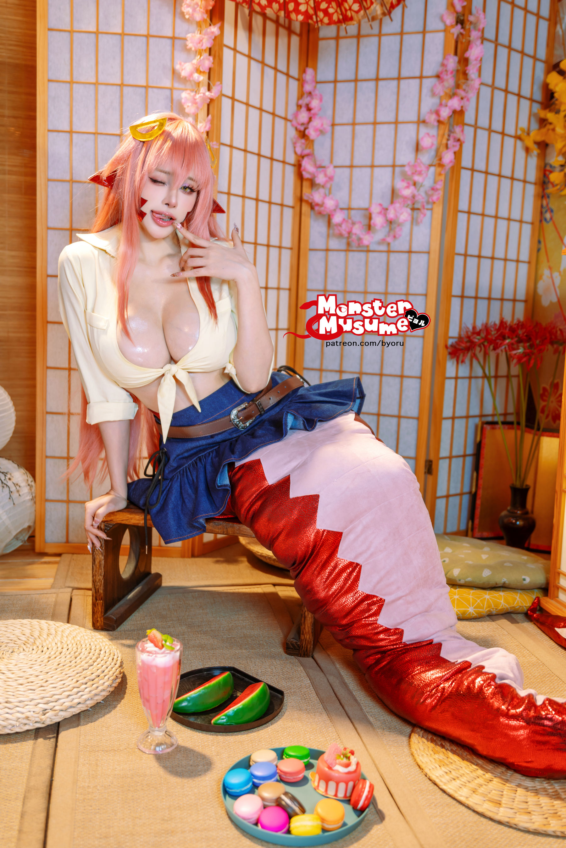 日本性感萝莉Byoru - Miia (Monster Musume)/(39P)