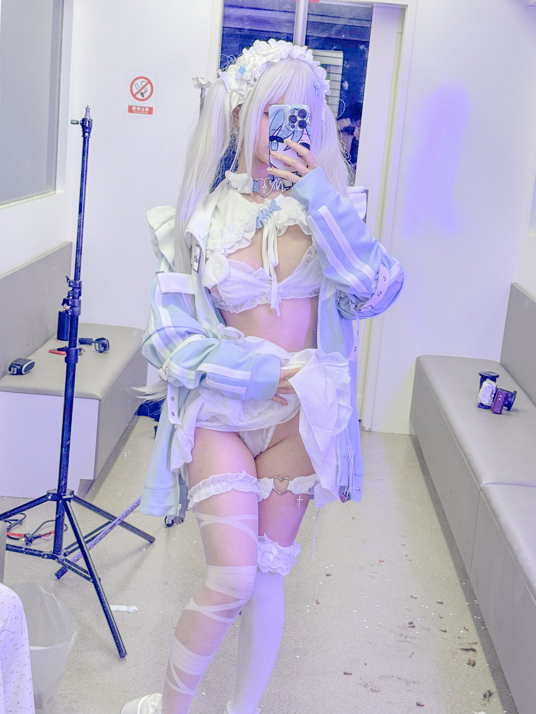 动漫博主蠢沫沫 - 水色/(188P)