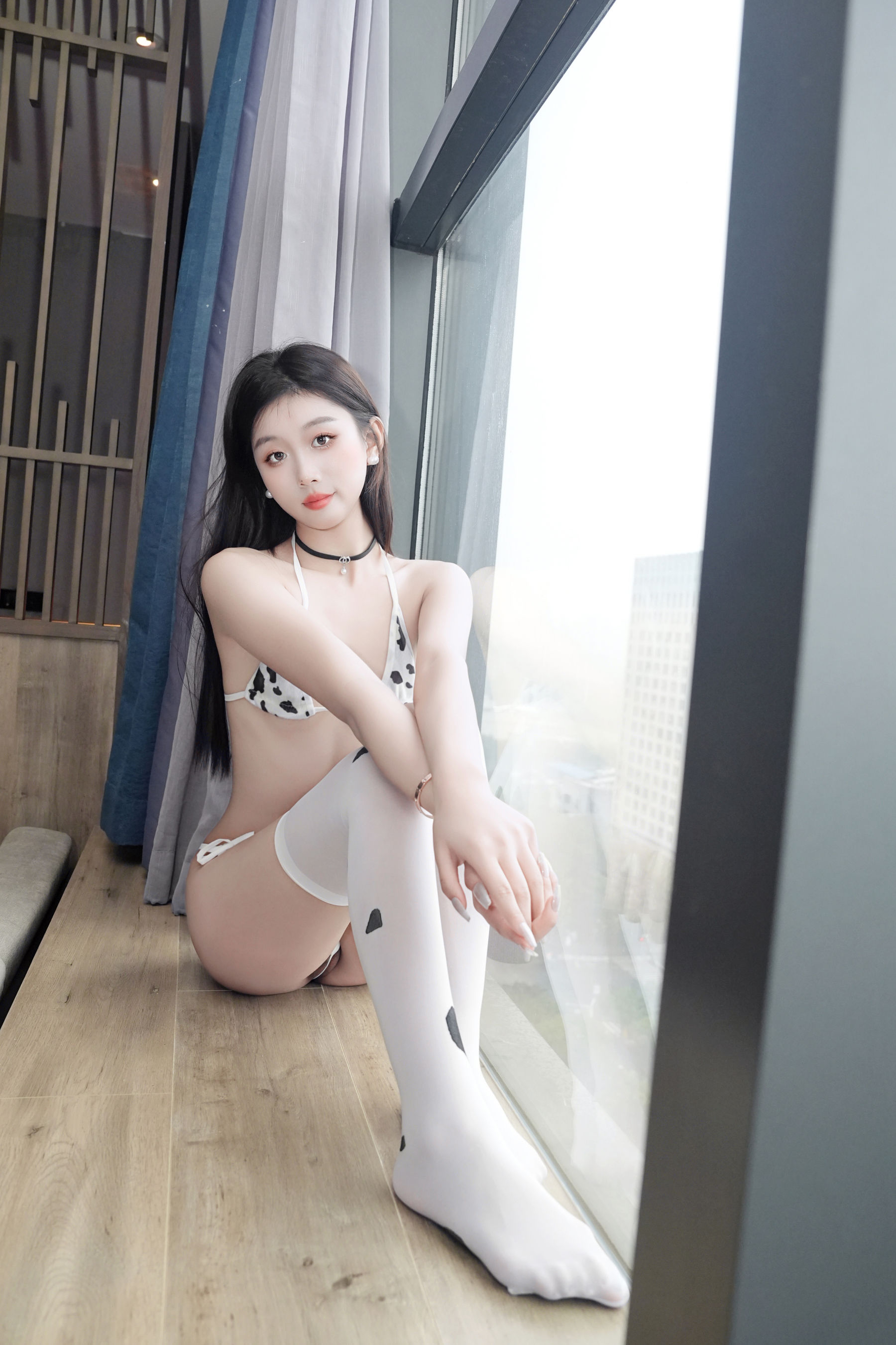 江念鱼 - 奶牛内衣/(63P)