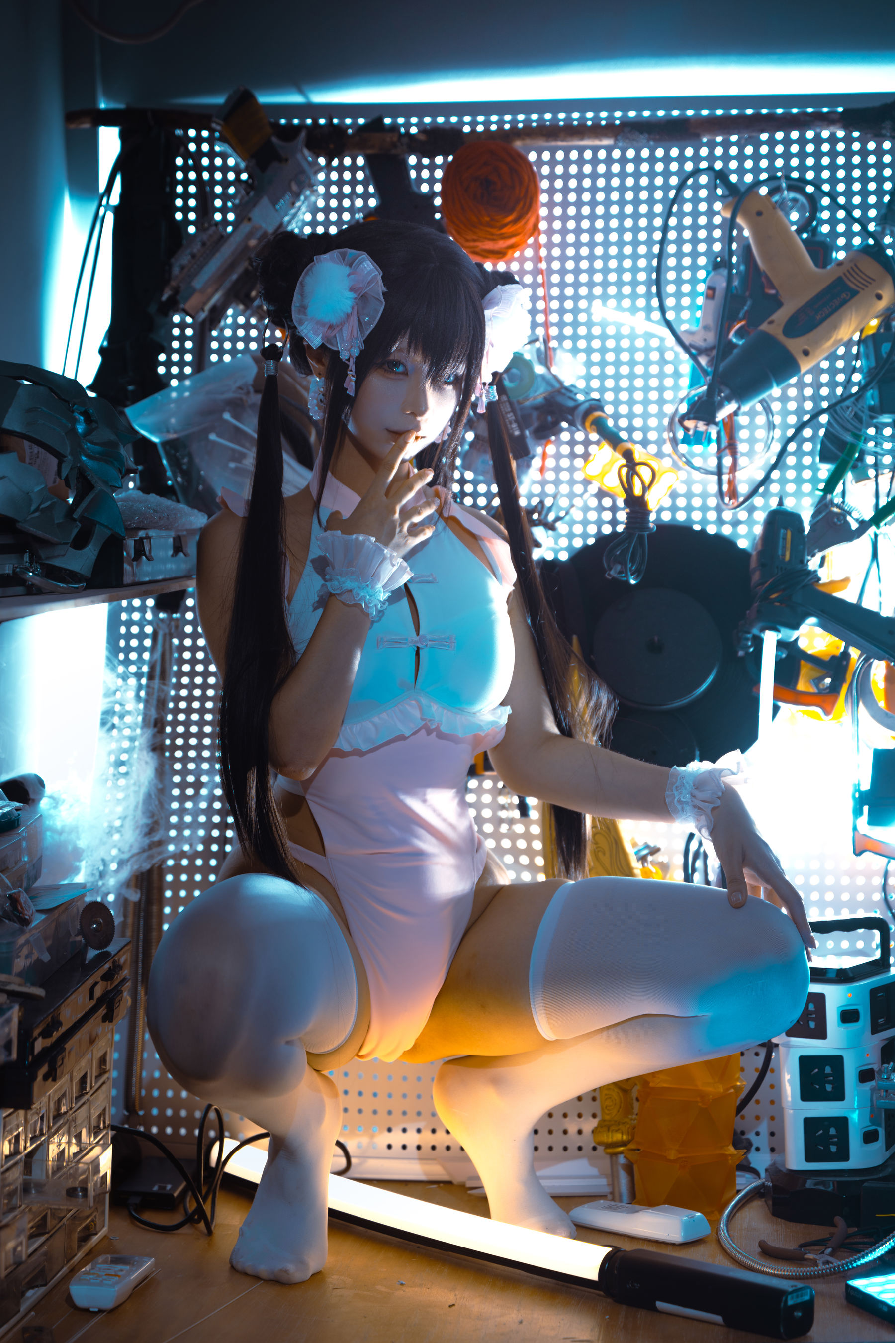 动漫博主蠢沫沫 - 熊猫娘/(105P)