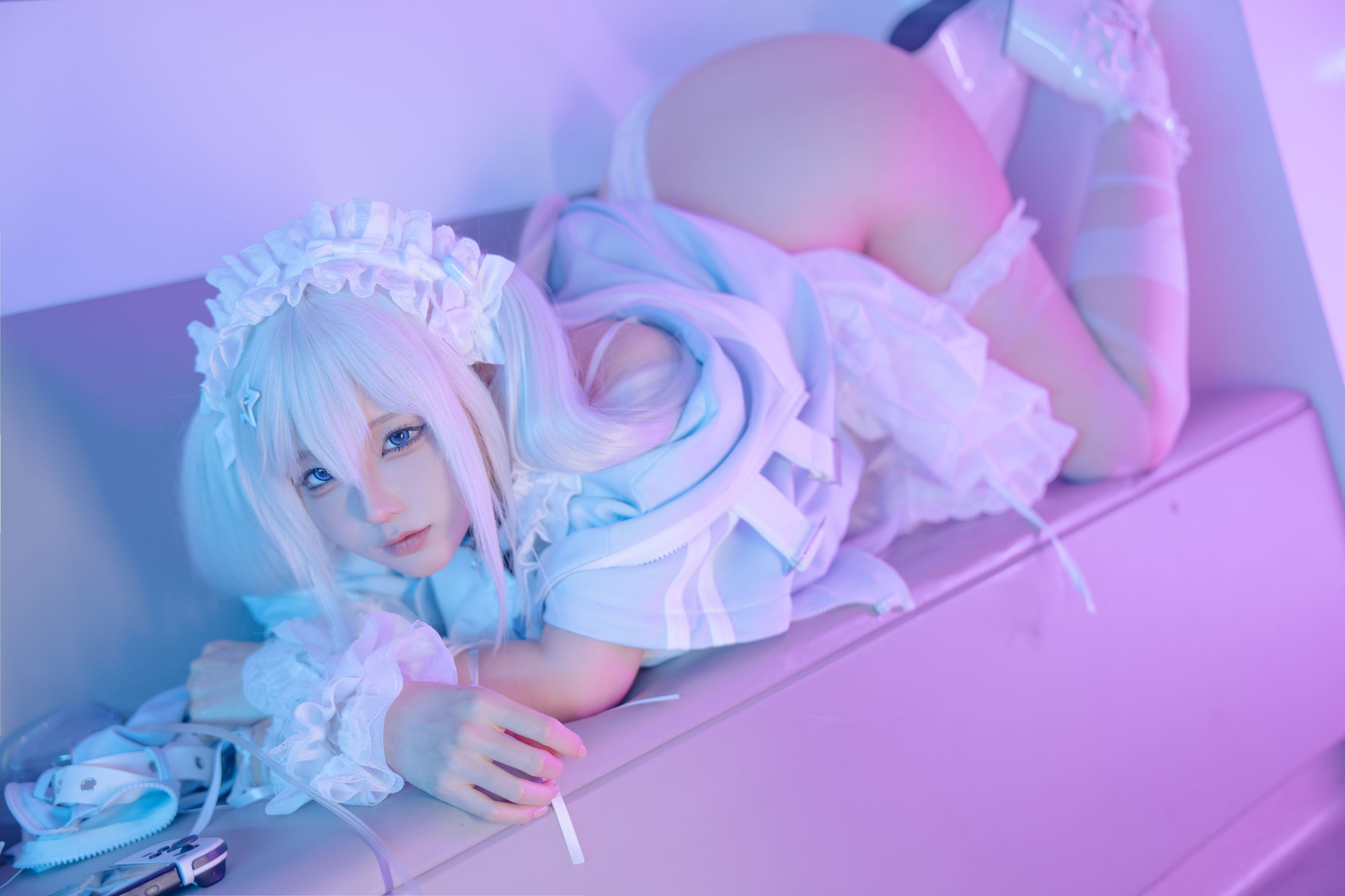 动漫博主蠢沫沫 - 水色/(188P)