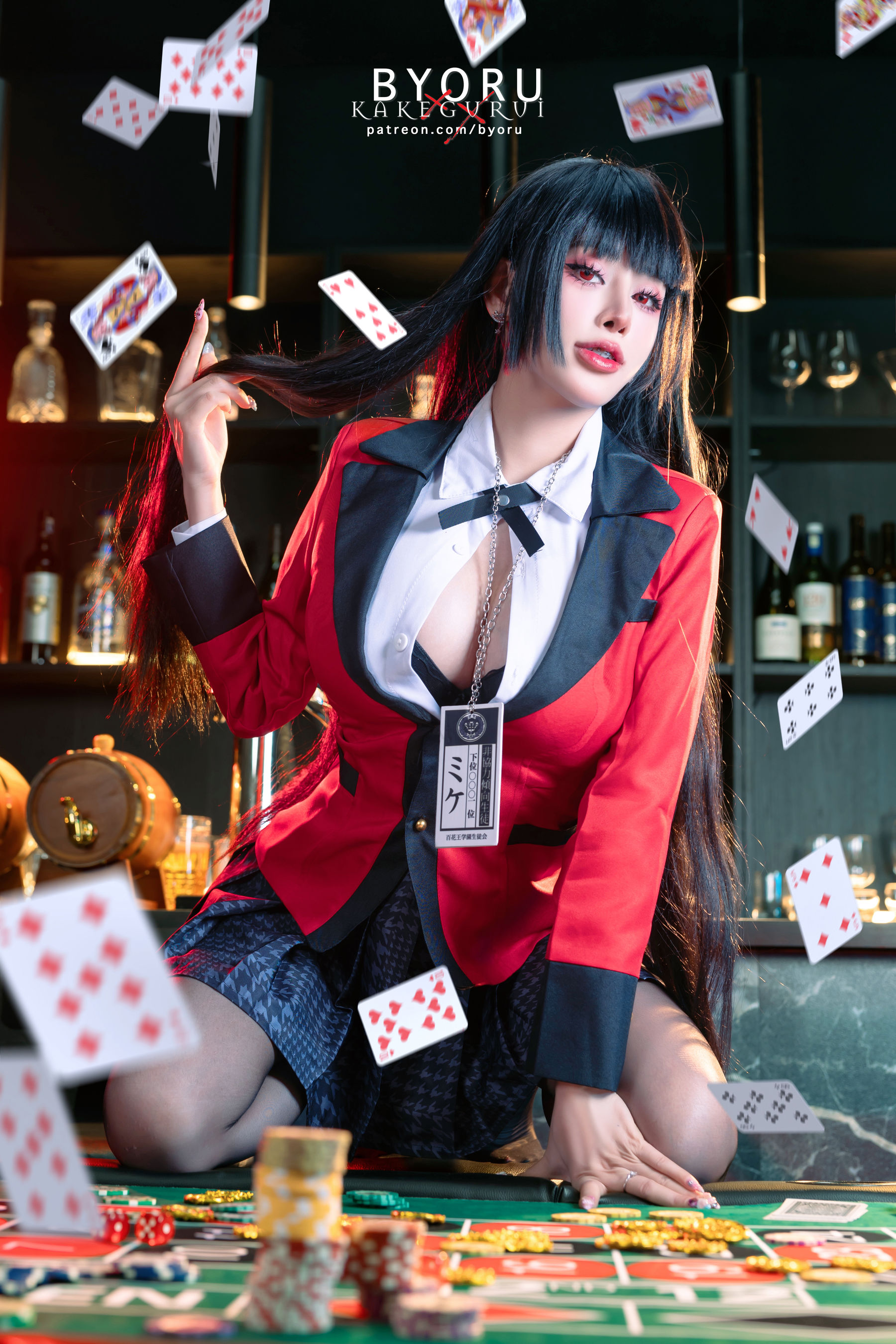 日本性感萝莉Byoru - Yumeko Jabami (Kakegurui)/(50P)