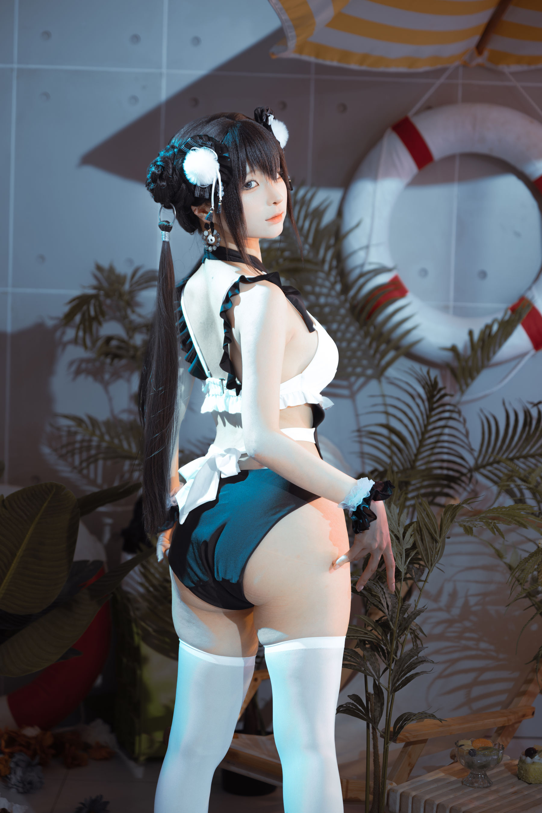 动漫博主蠢沫沫 - 熊猫娘/(105P)