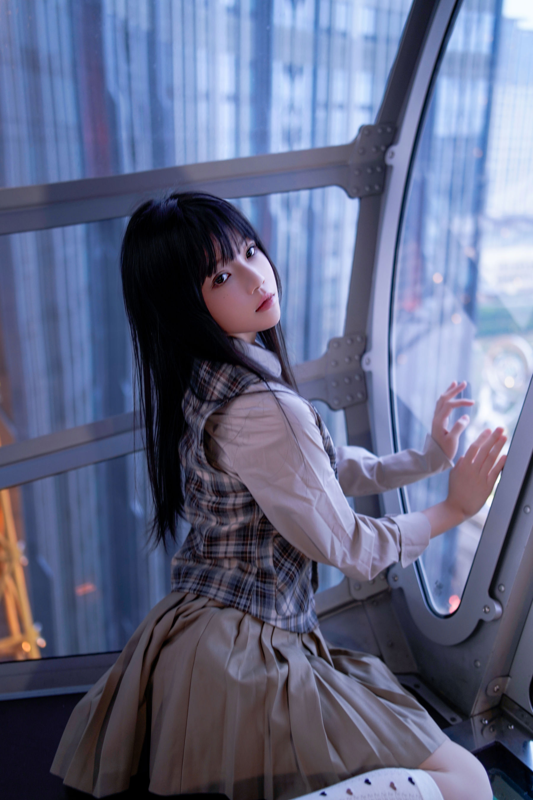 桜桃喵 - 制服摩天轮/(27P)