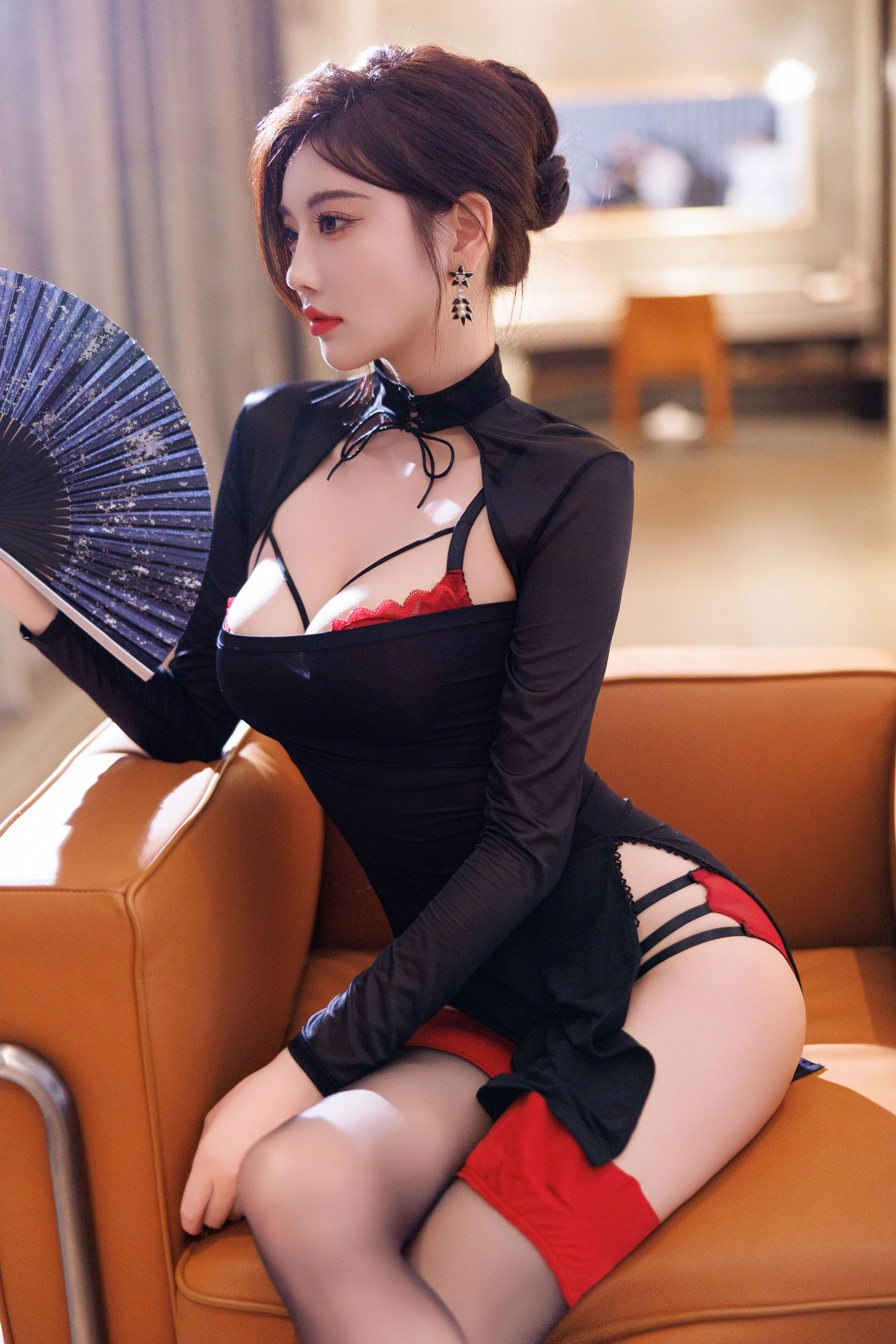 杨晨晨 - 性感短裙/(100P)