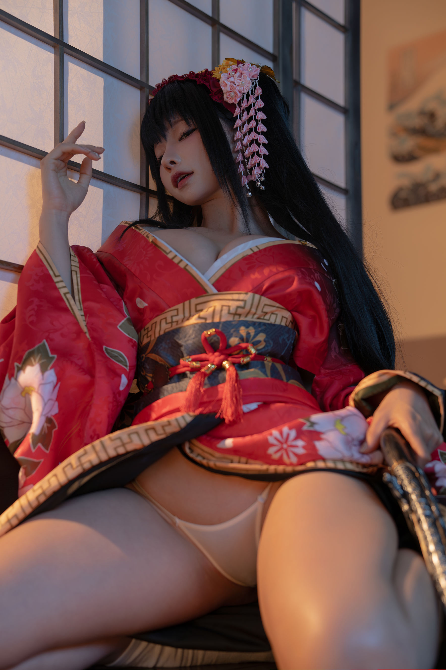 动漫博主蠢沫沫 - 狂三和服/(147P)