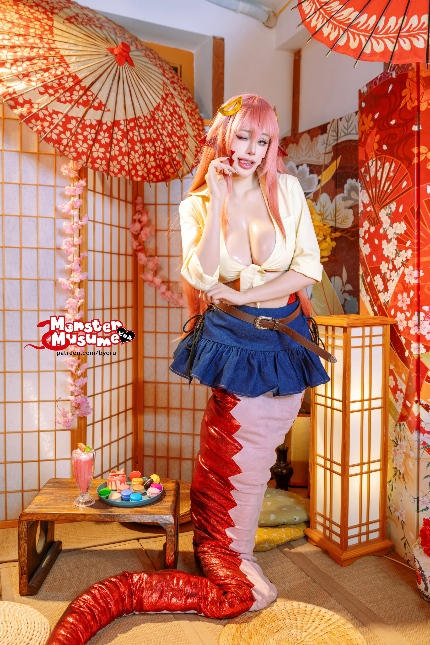 日本性感萝莉Byoru - Miia (Monster Musume)/(39P)